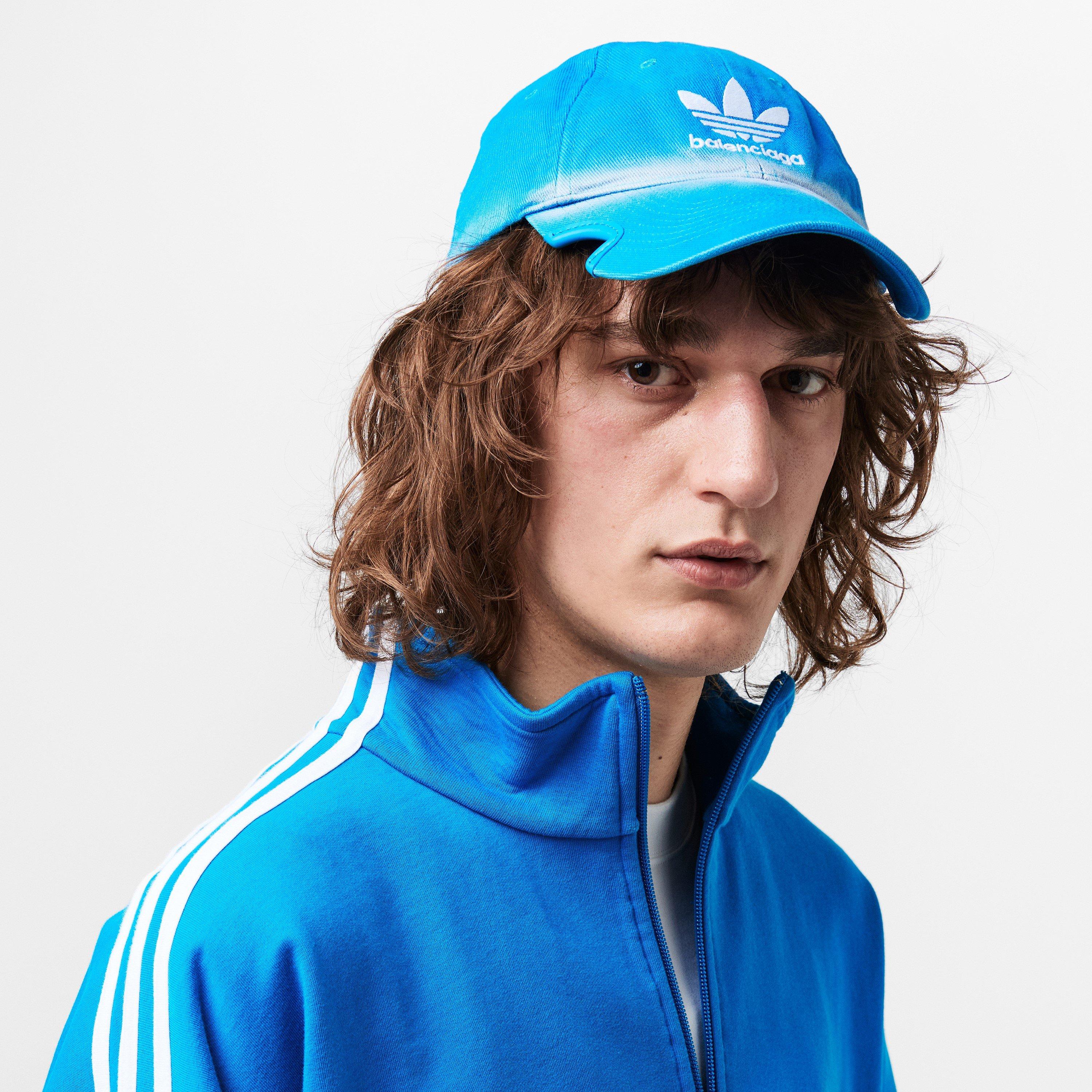 A-Blue/White - Balenciaga - X Adidas Co-Branding Cap - 3