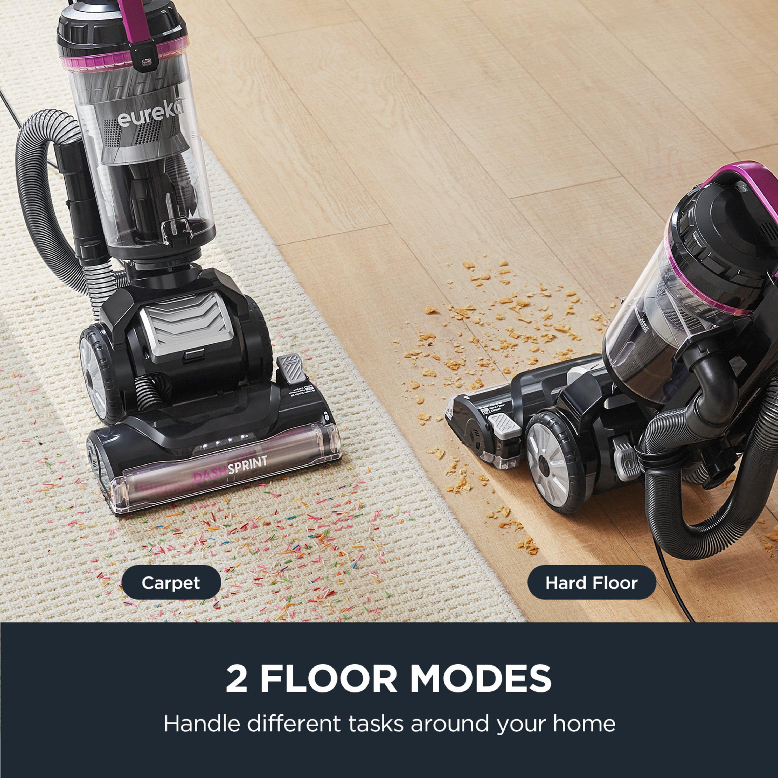 Black And Purpl - Eureka - 700W Upright Vacuum Cleaner with Multi Brush Heads - 4