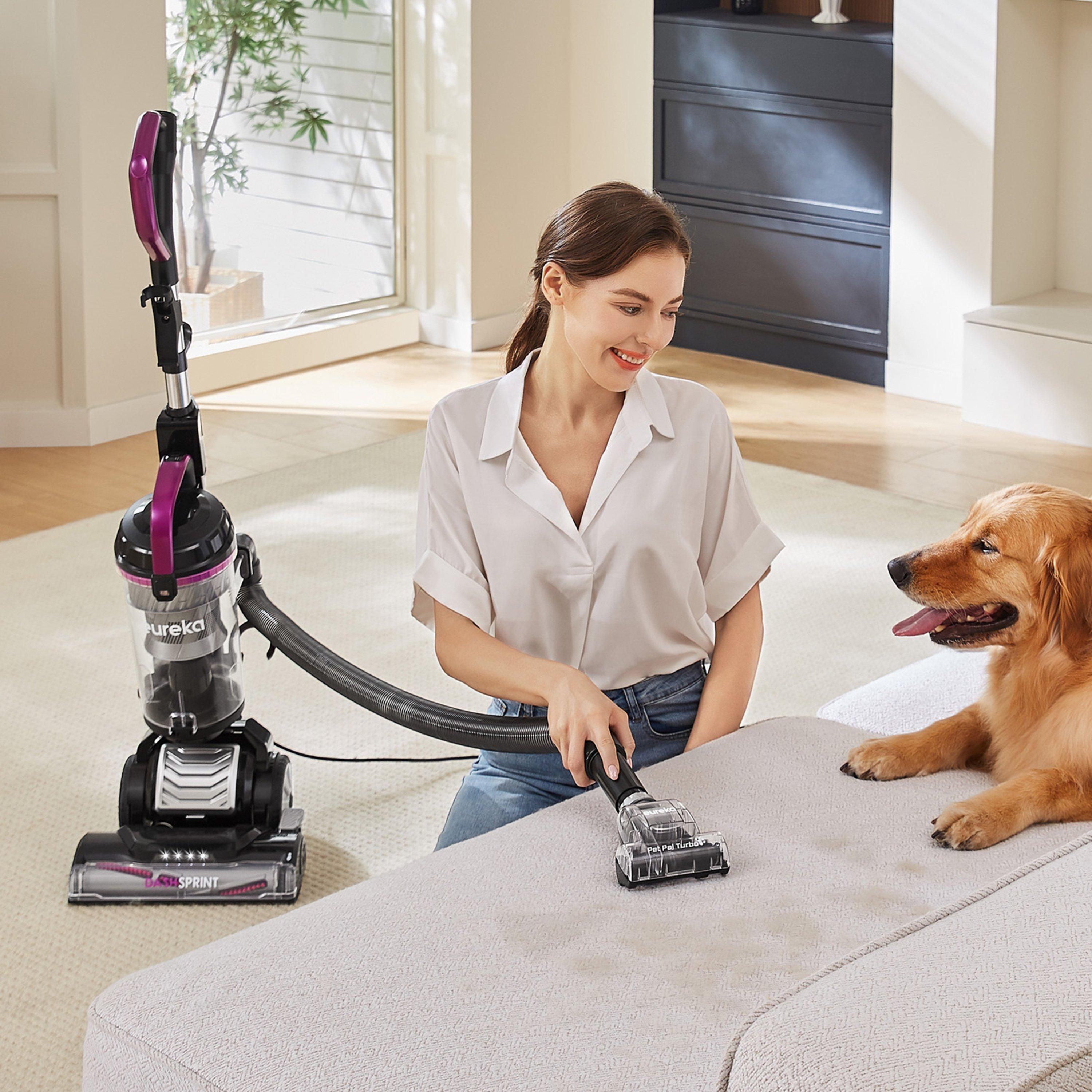 Black And Purpl - Eureka - 700W Upright Vacuum Cleaner with Multi Brush Heads - 7