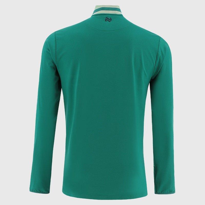 Teal/Med/Navy - ONeills - Carlow Nepal Half Zip Top Senior - 2