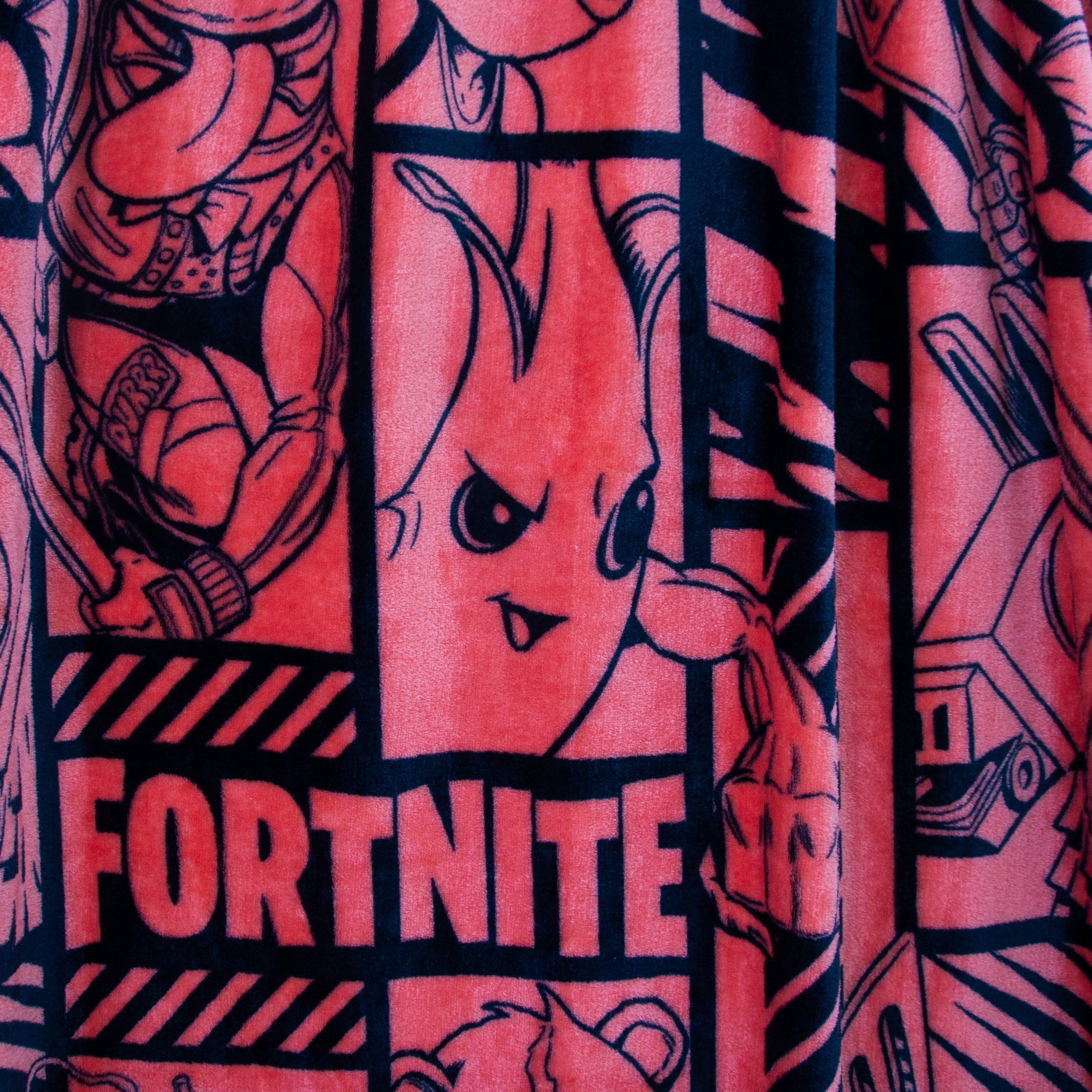 Red - Fortnite - Fortnite Clutch Fleece Blanket - 3