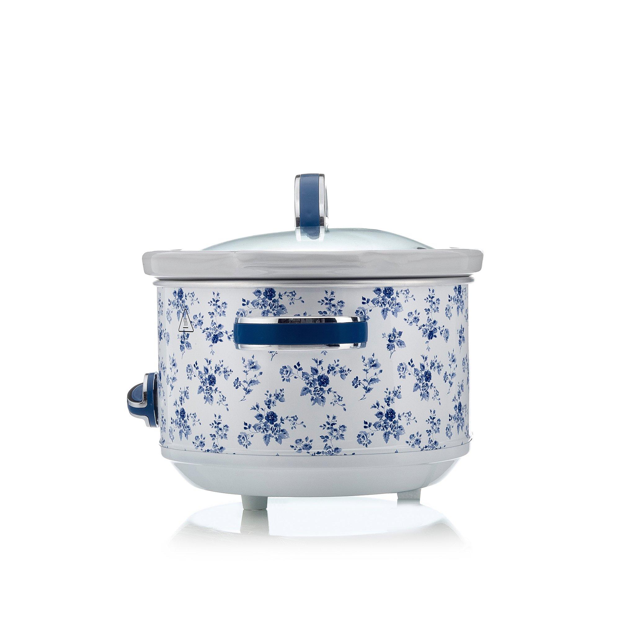 White - View Quest - Laura Ashley 3.5L Slow Cooker China Rose - 7