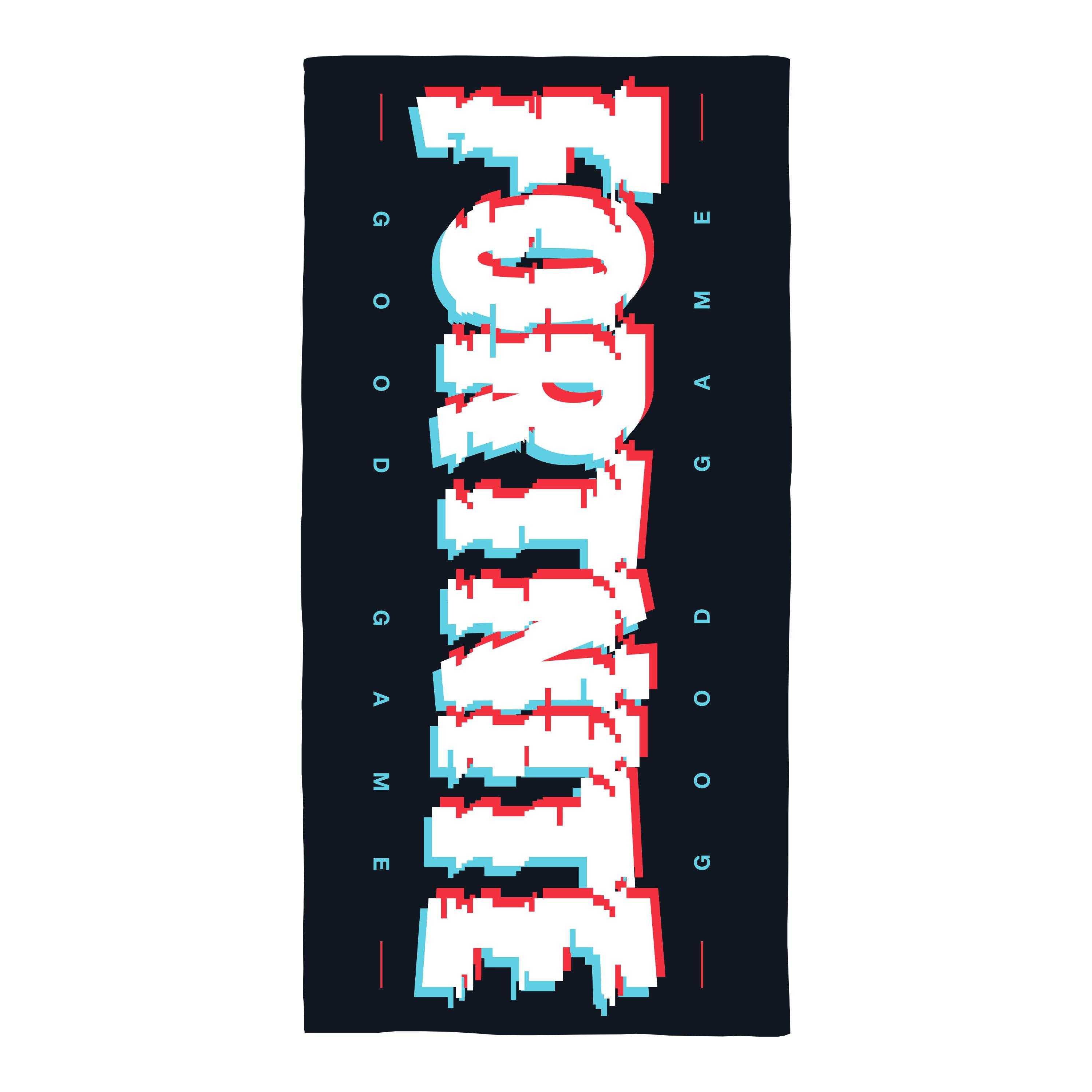 Black - Fortnite - Fortnite Haze Towel - 1