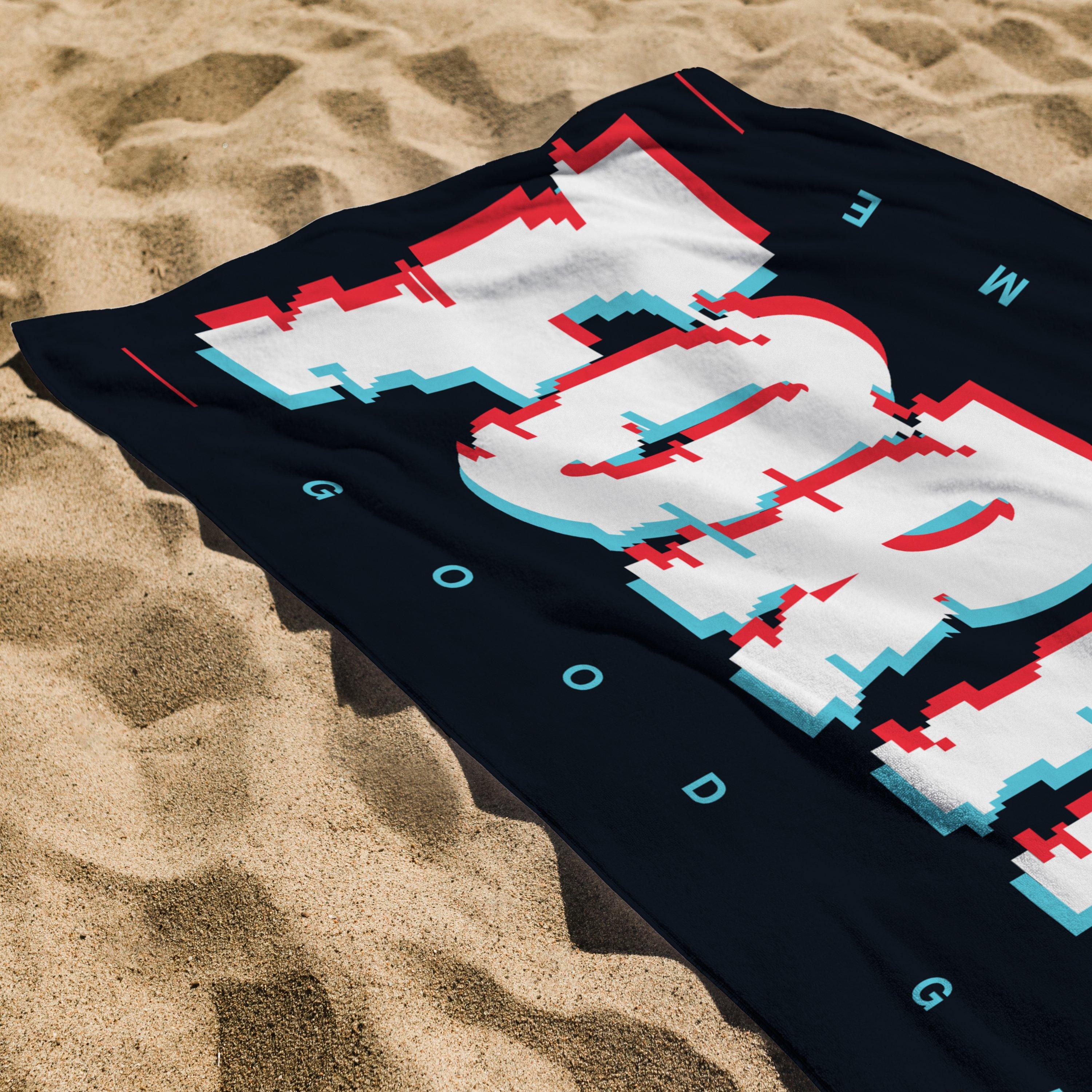 Black - Fortnite - Fortnite Haze Towel - 4