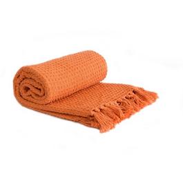 Emma Barclay Waffle Throw Blanket for Sofa Couch Chair Bed