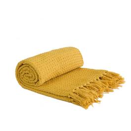 Emma Barclay Waffle Throw Blanket for Sofa Couch Chair Bed