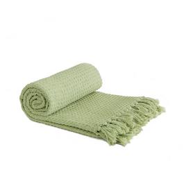 Emma Barclay Waffle Throw Blanket for Sofa Couch Chair Bed