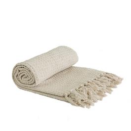 Emma Barclay Waffle Throw Blanket for Sofa Couch Chair Bed