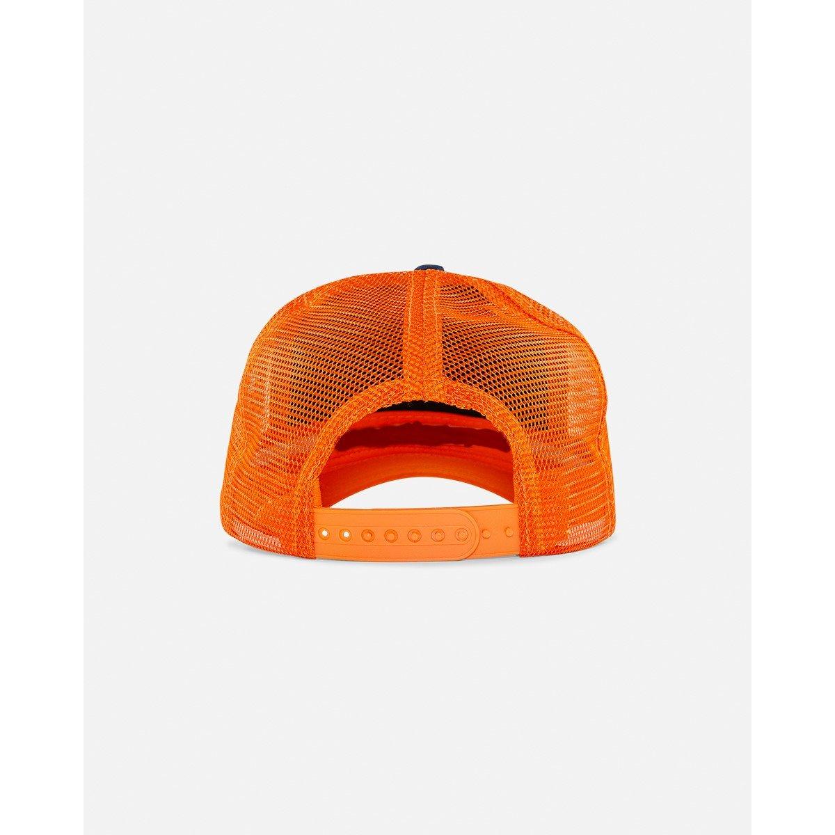 Mørkeblå/Orng - John Hatter and CO - Baseball Cap - 2