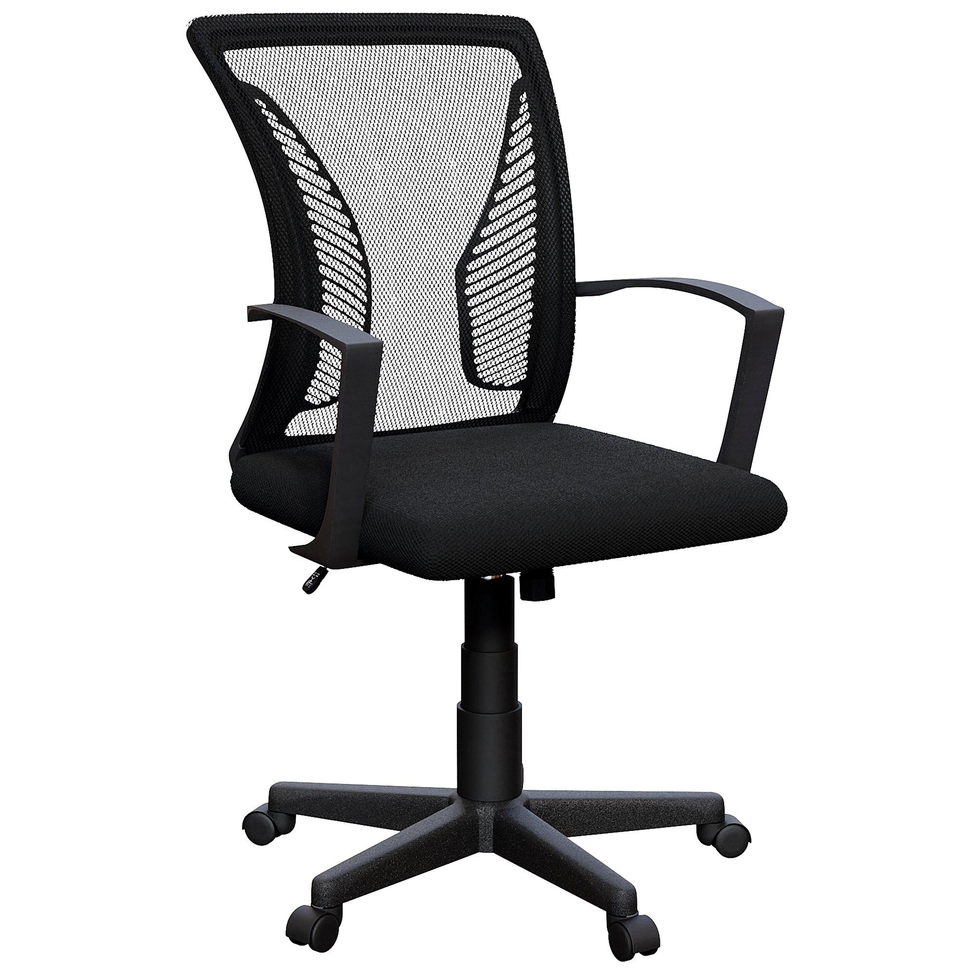 Black - Lassic - Vida Designs Airdrie Office Mesh Chair UKFR - 8