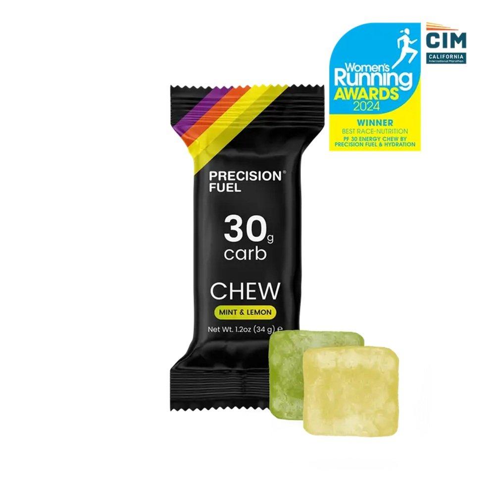 Mint & Lemon - Precision Fuel - Precision Fuel: PF30 Energy Chews (15 x 33g Packs) - 1