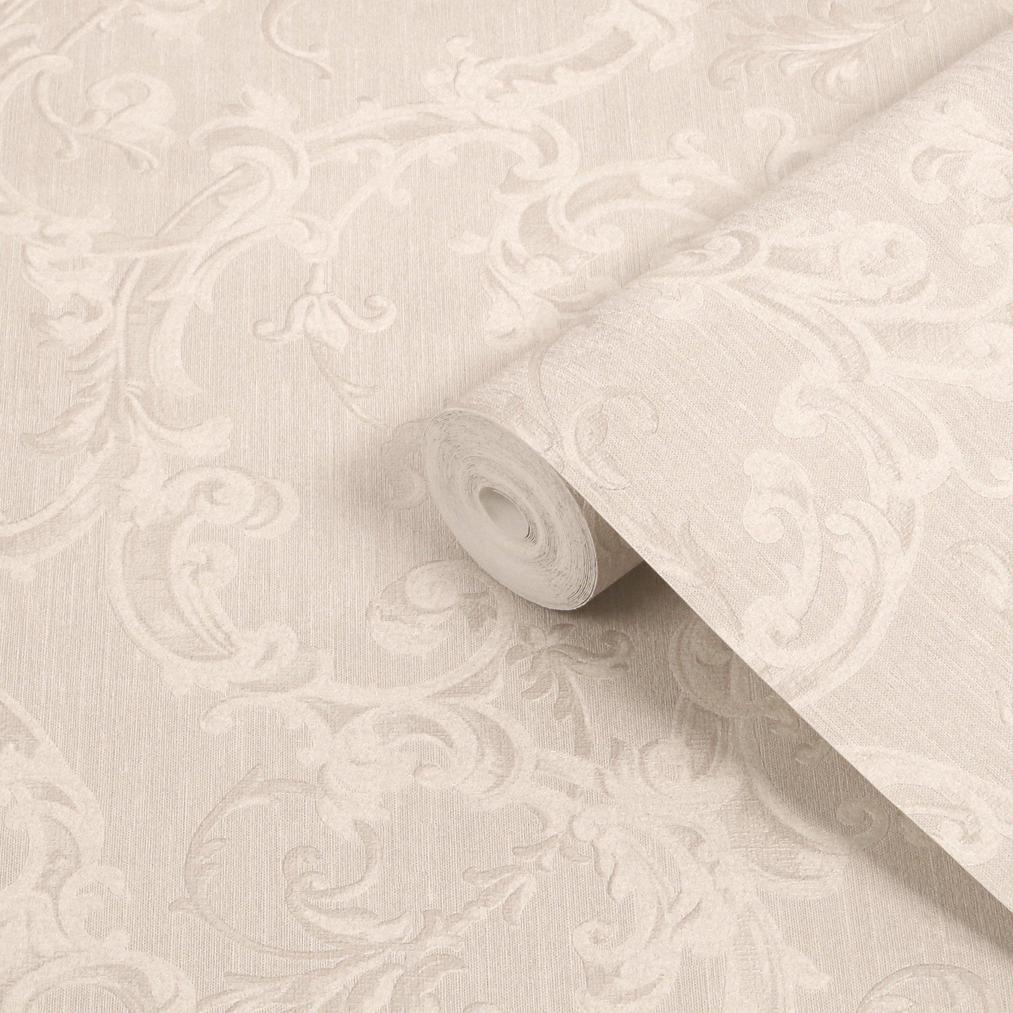 Beige - Boutique - Florentine Earth Wallpaper - 3