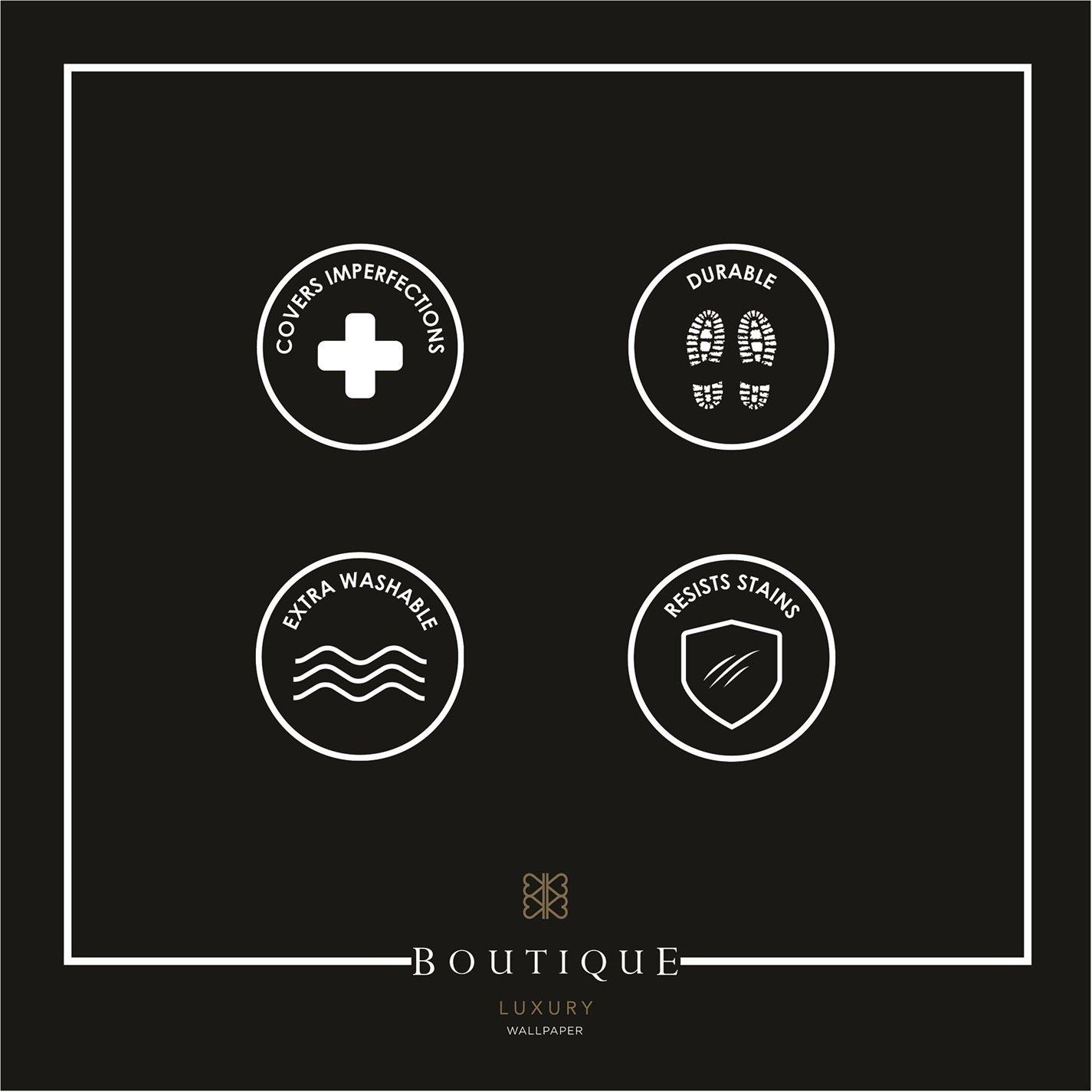 Beige - Boutique - Florentine Earth Wallpaper - 8