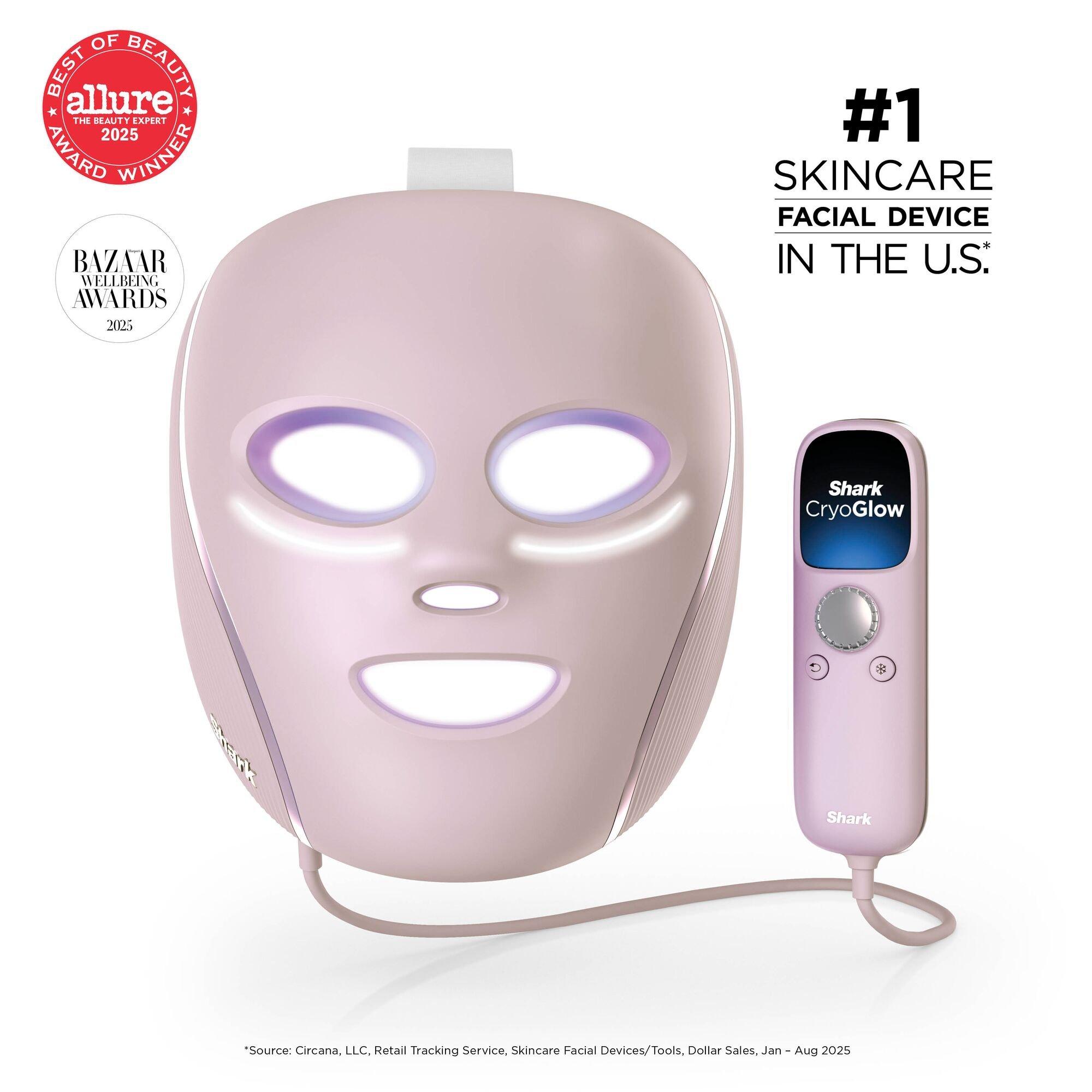 Spa Pink - Shark - CryoGlow LED Mask FW312UKPK Spa Pink - 2