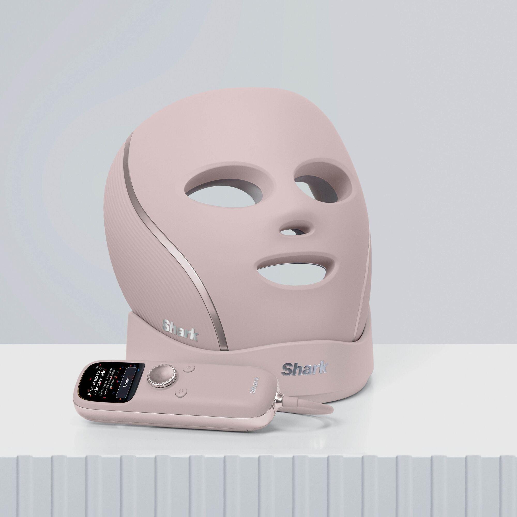 Shark Beauty CryoGlow LED Mask FW312UKPK Spa Pink | Flannels