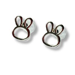 Aye Do Hollow Bunny Stud Earrings - NP-STDHBunny