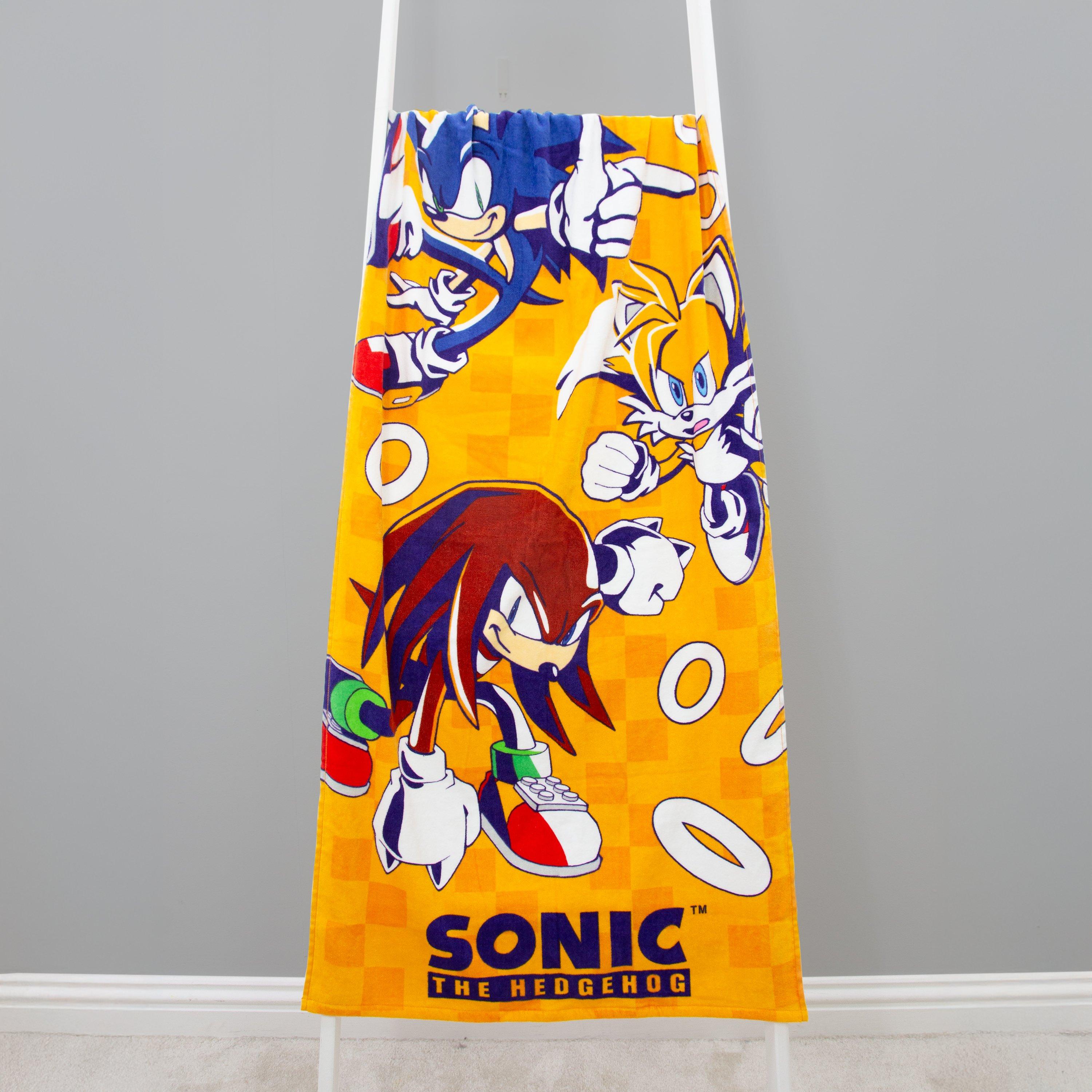 Orange - Sonic - Sonic The Hedgehog Play Beach Towel - 2