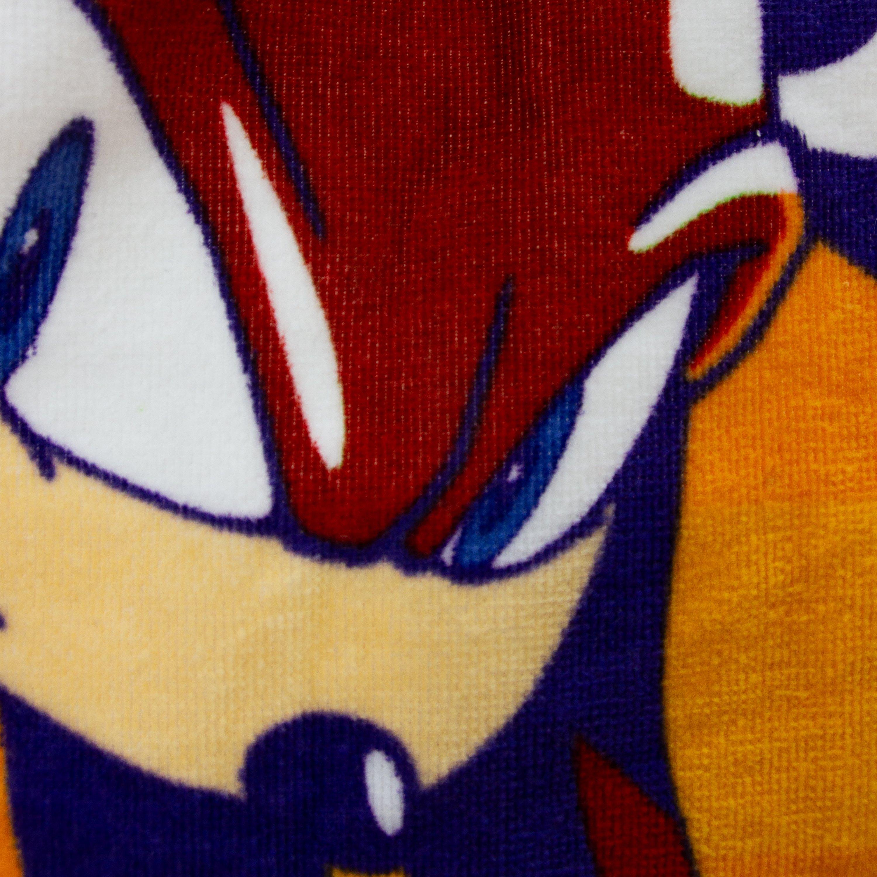 Orange - Sonic - Sonic The Hedgehog Play Beach Towel - 5