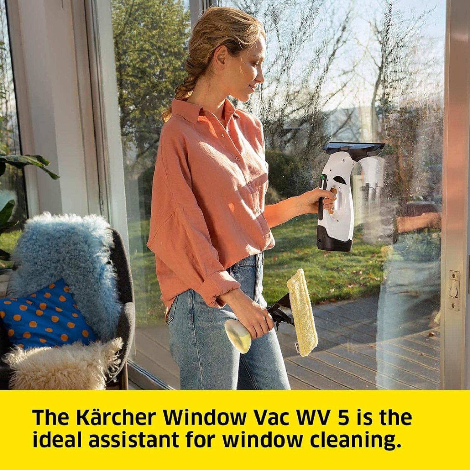 White - Karcher - Karcher WV 5 Plus Window Vacuum Cleaner - White - 2