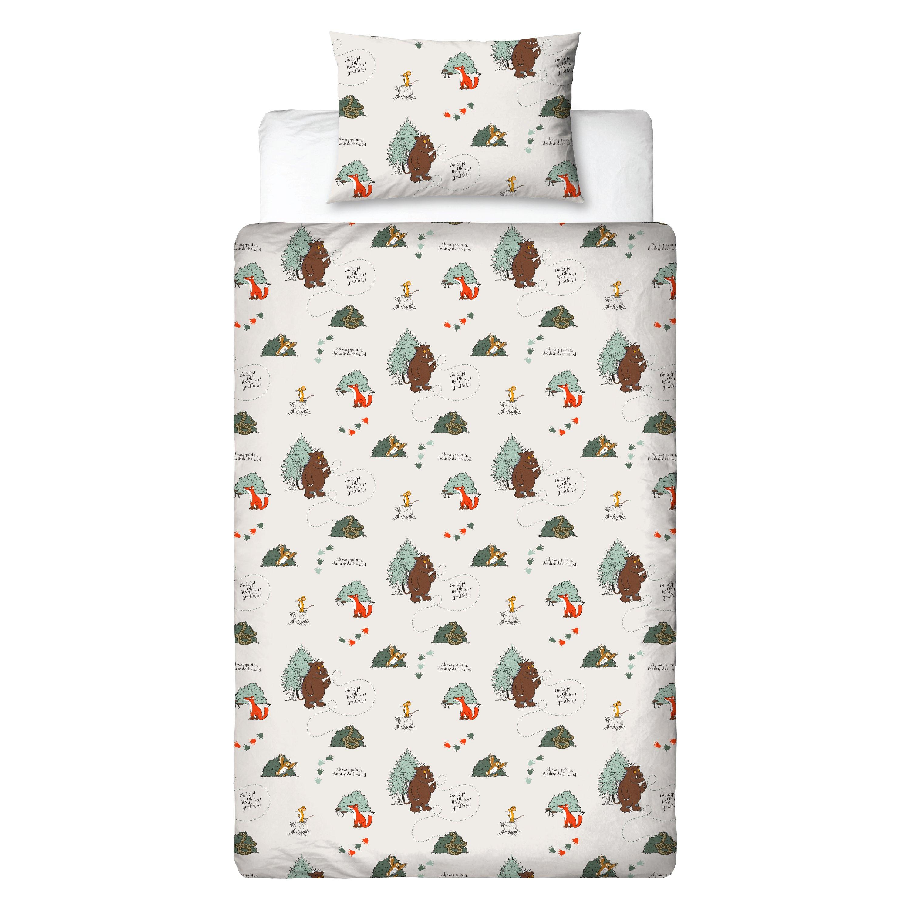 Multicolour - Gruffalo - The Gruffalo Woodland Single Duvet - 1
