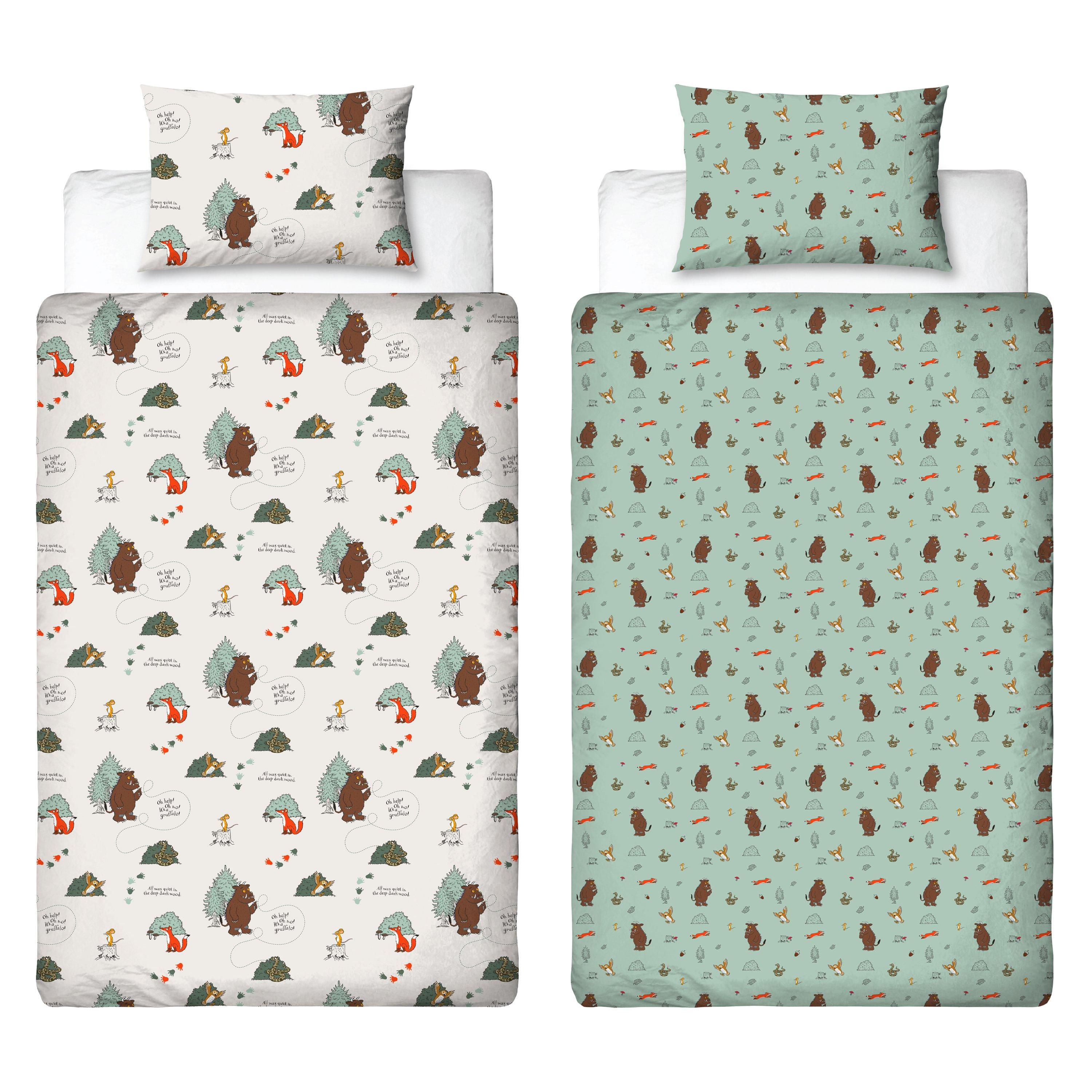 Multicolour - Gruffalo - The Gruffalo Woodland Single Duvet - 3