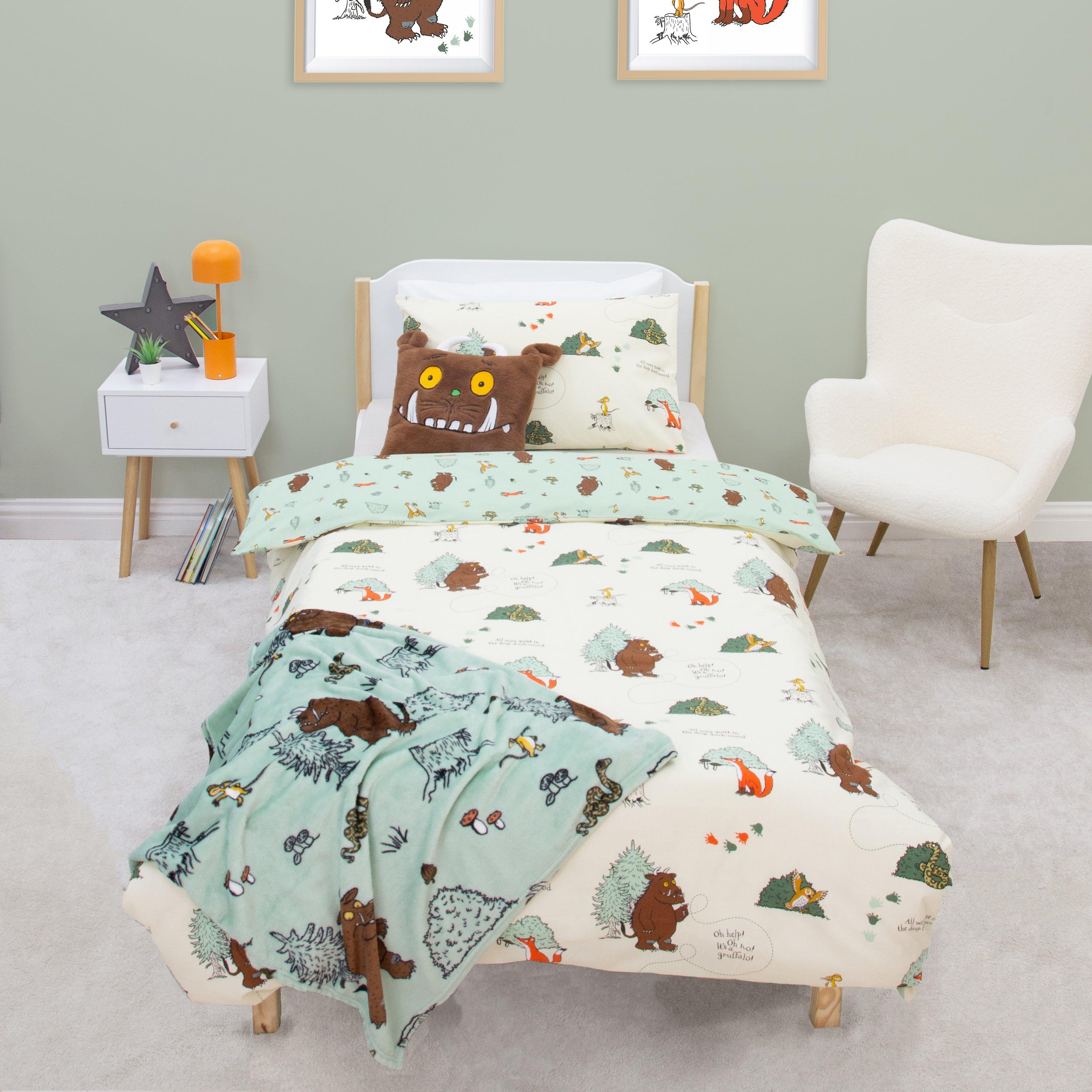 Multicolour - Gruffalo - The Gruffalo Woodland Single Duvet - 4
