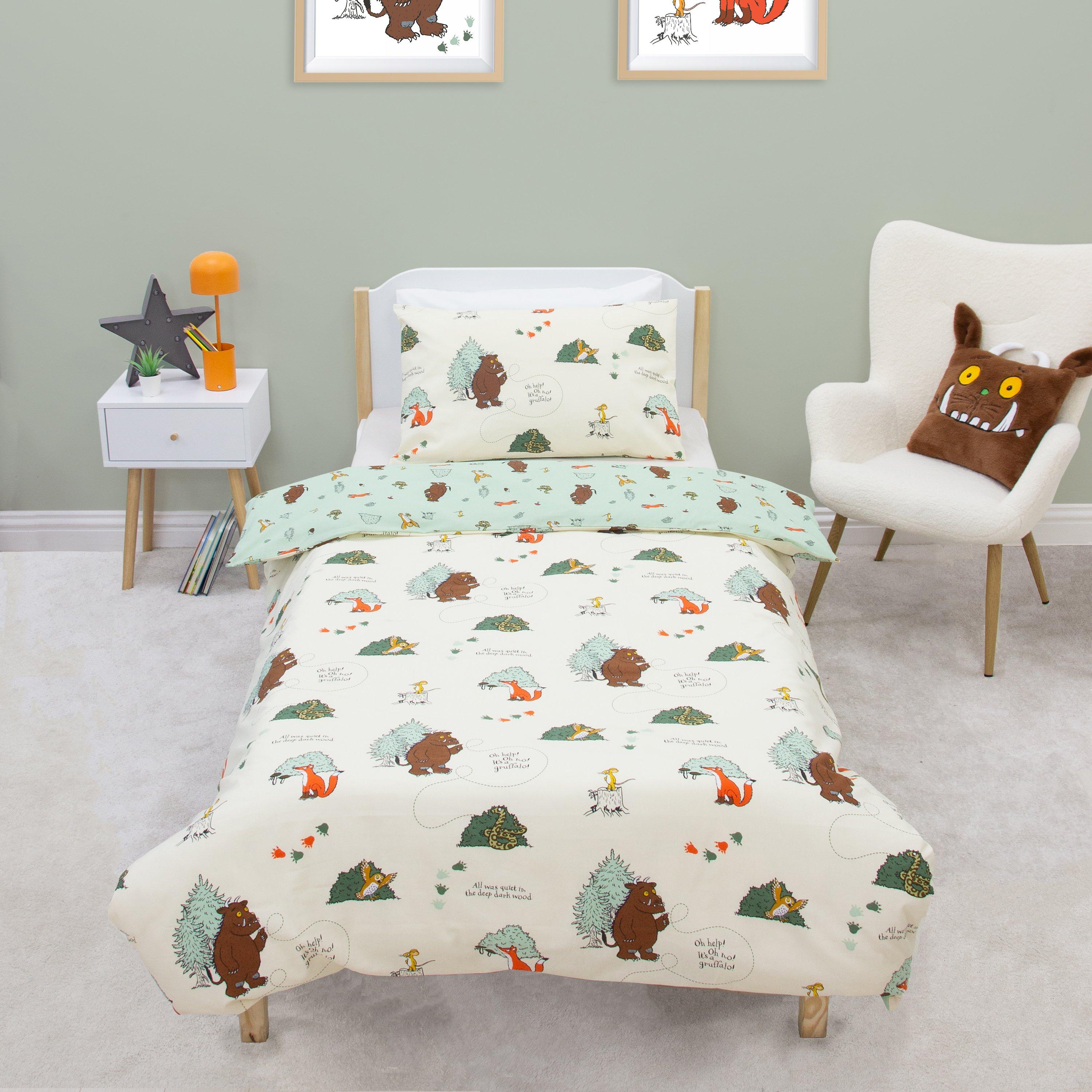 Multicolour - Gruffalo - The Gruffalo Woodland Single Duvet - 5