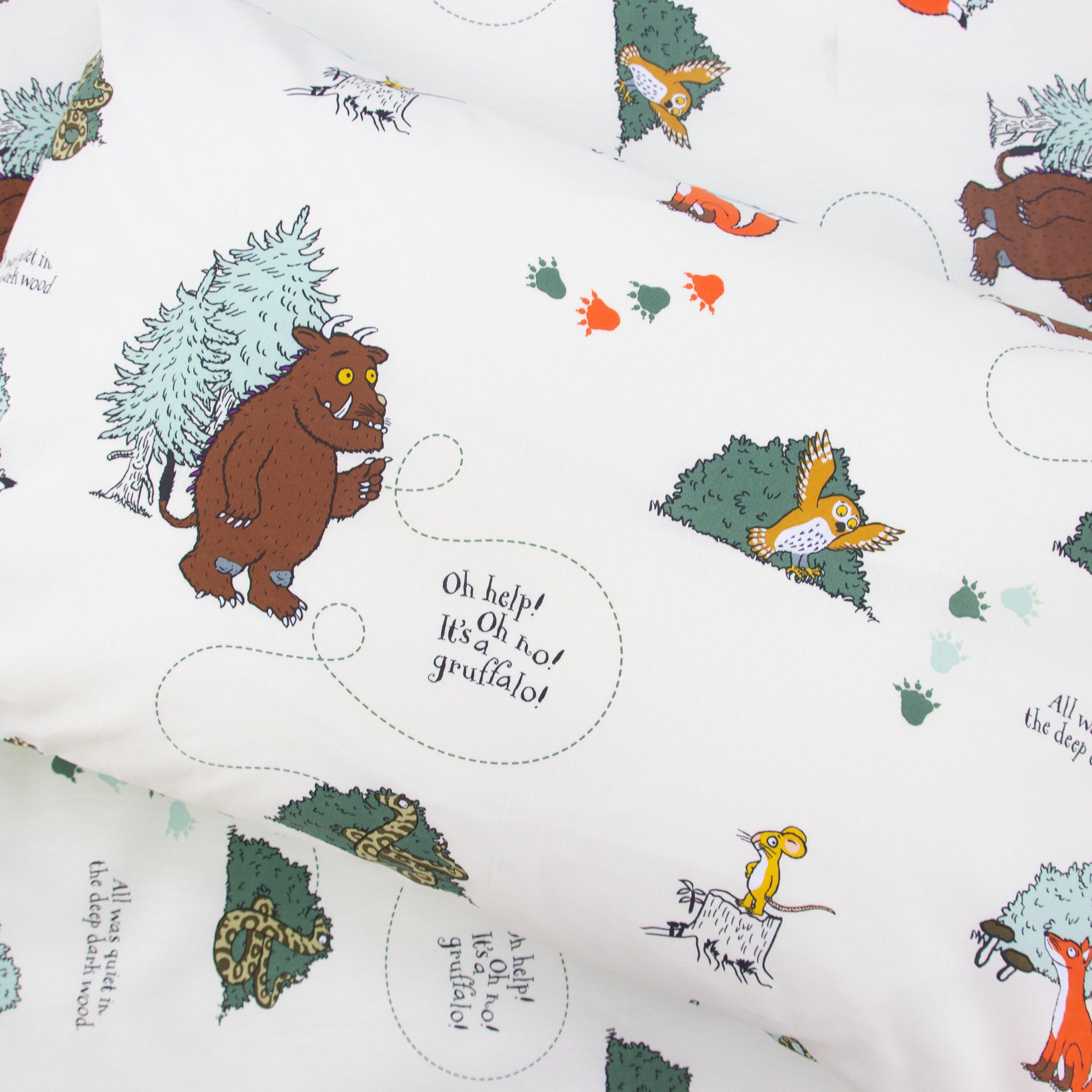 Multicolour - Gruffalo - The Gruffalo Woodland Single Duvet - 8