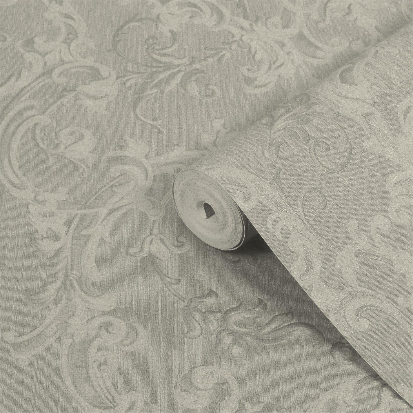 Green - Boutique - Florentine Laurel Wallpaper - 3