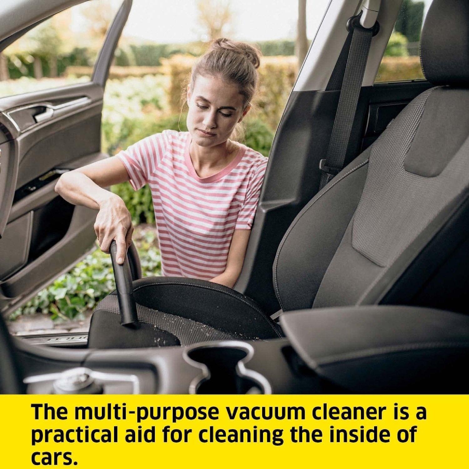 Yellow - Karcher - WD 2 Plus Cylinder Wet & Dry Vacuum Cleaner - 6
