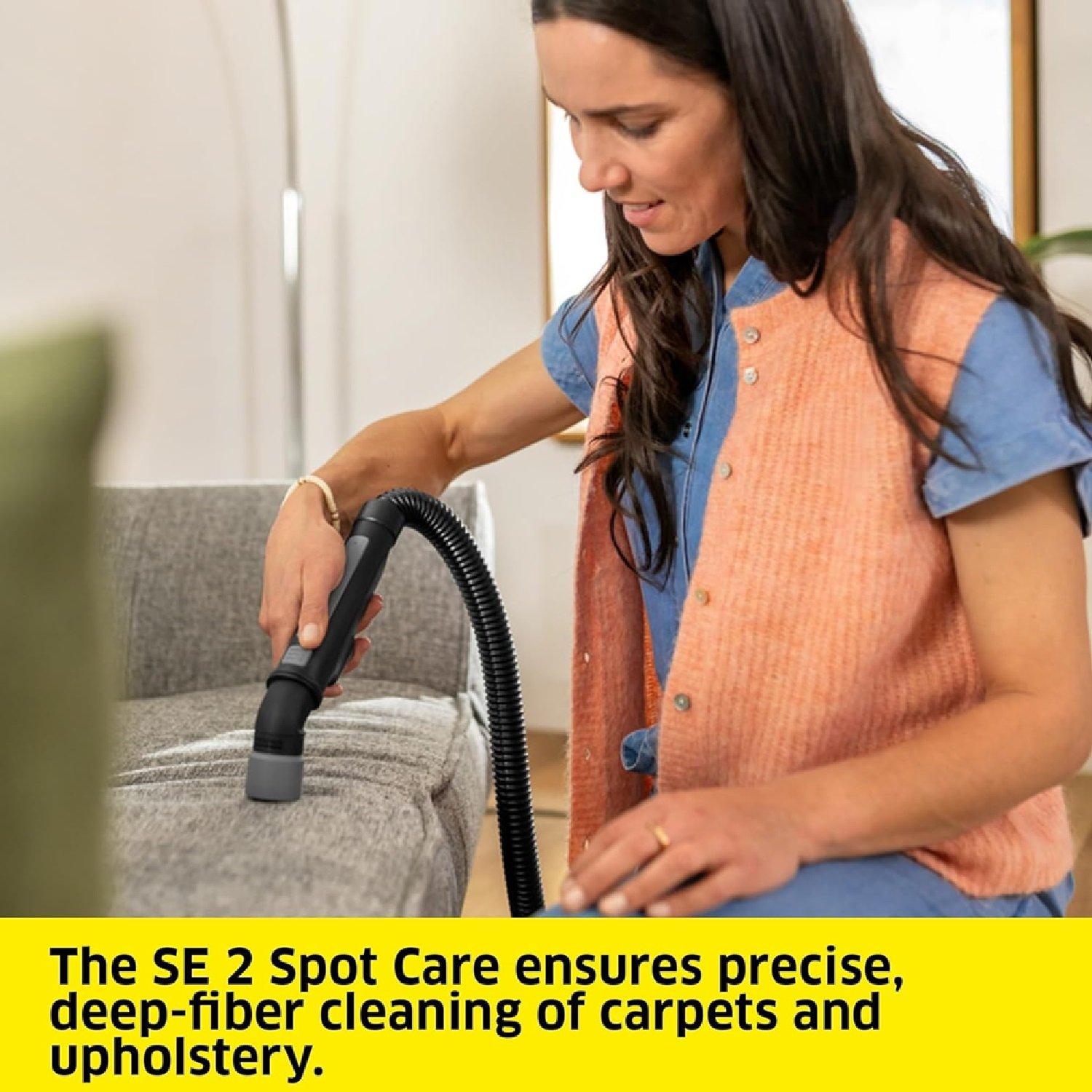 White - Karcher - SE 2 Spot Care Cylinder Carpet Cleaner - White - 2