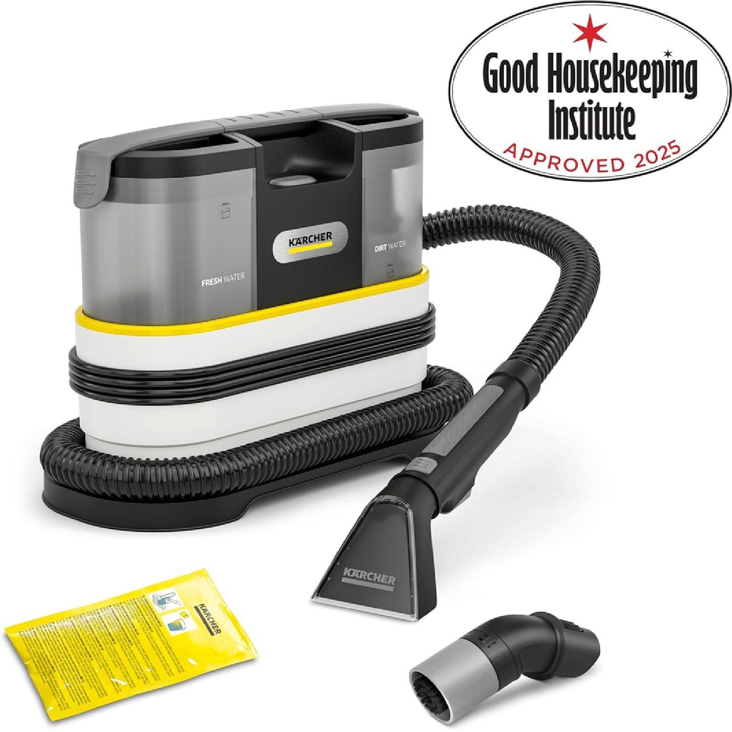 White - Karcher - SE 2 Spot Care Cylinder Carpet Cleaner - White - 3