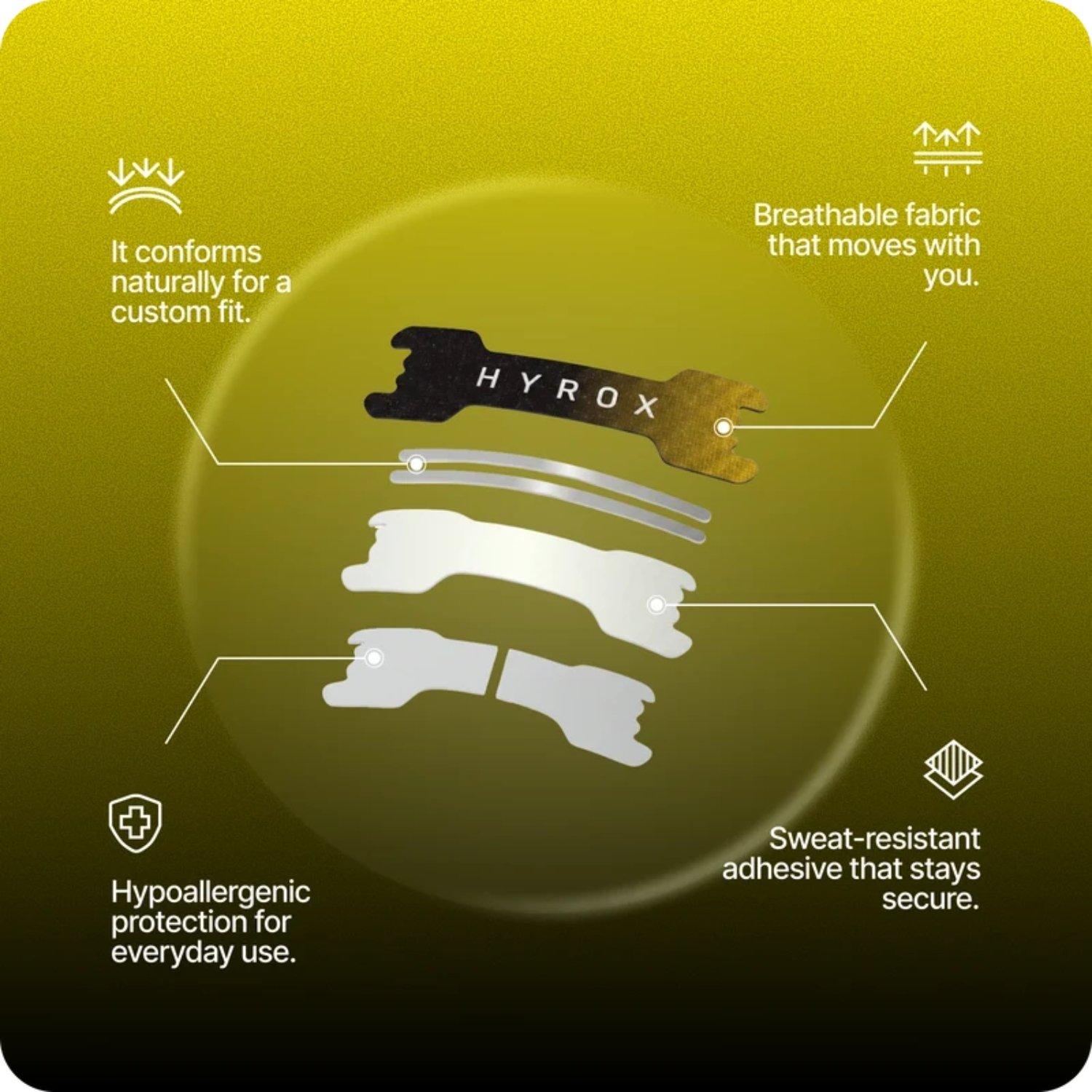 Black / Yellow - HiStrips - HiStrips Hyrox Special Edition -  30 Pcs Pack - 2