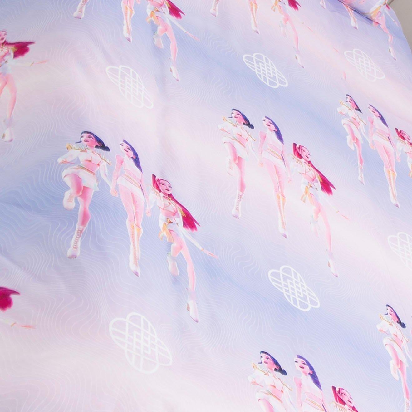 Purple - K Pop Demon Hunters - KPop Demon Hunters Sound Single Duvet - 2