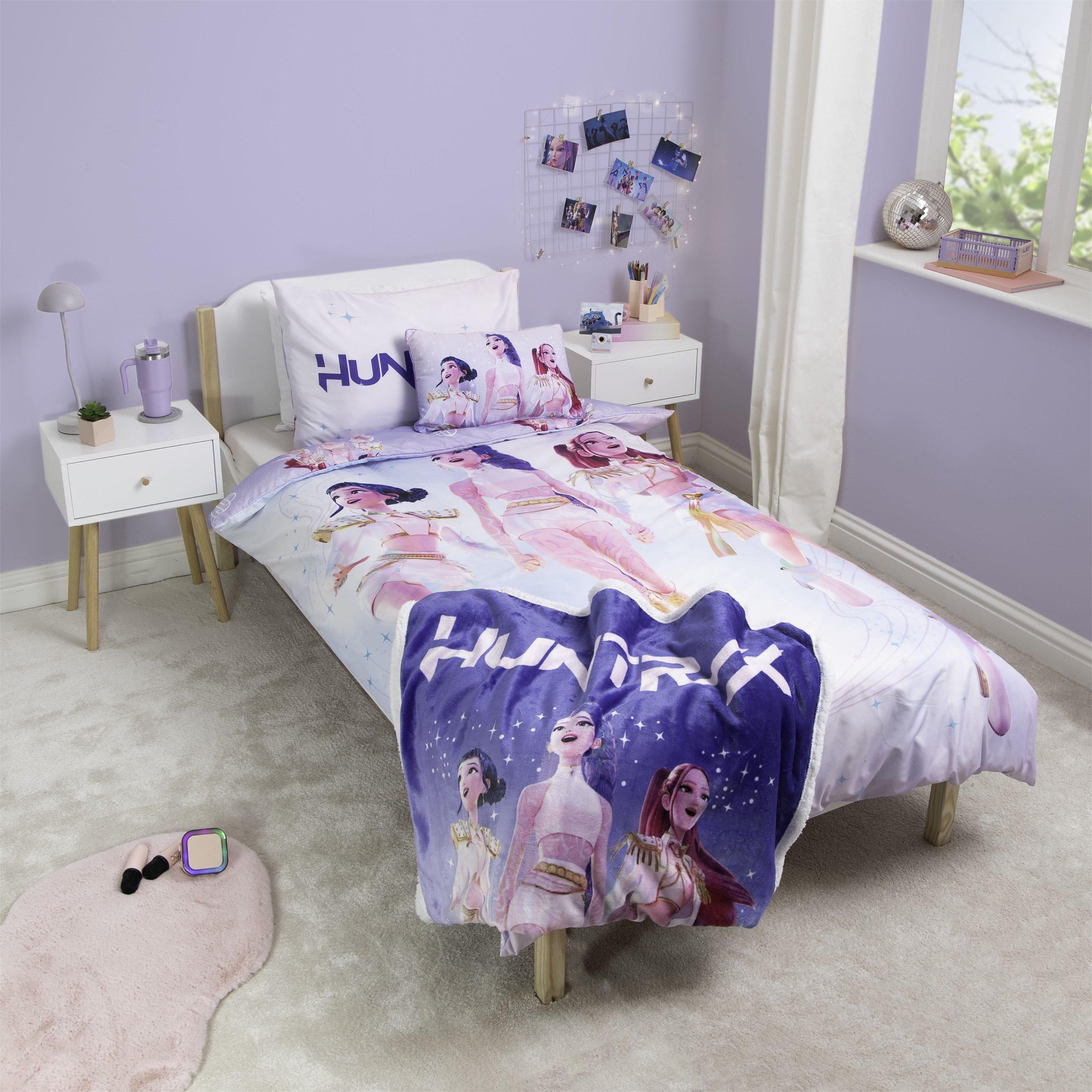 Purple - K Pop Demon Hunters - KPop Demon Hunters Sound Single Duvet - 8