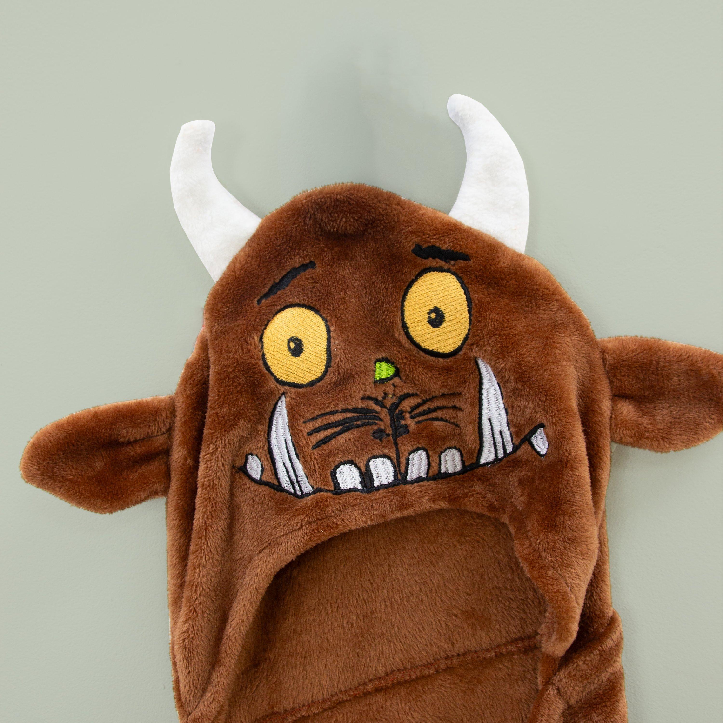 Brown - Gruffalo - The Gruffalo Woodland Hooded Blanket with 3D Hood - 6