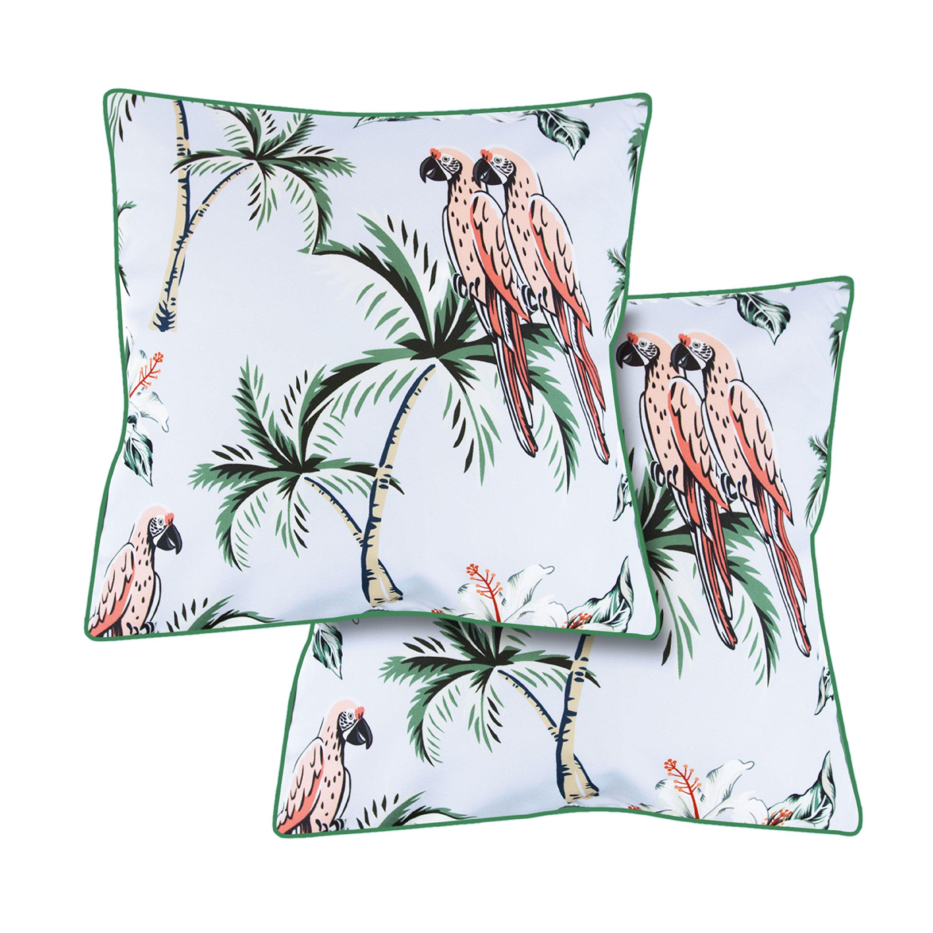 Multi - Streetwize - Outdoor Pink Parrot  Scatter Cushions - 1
