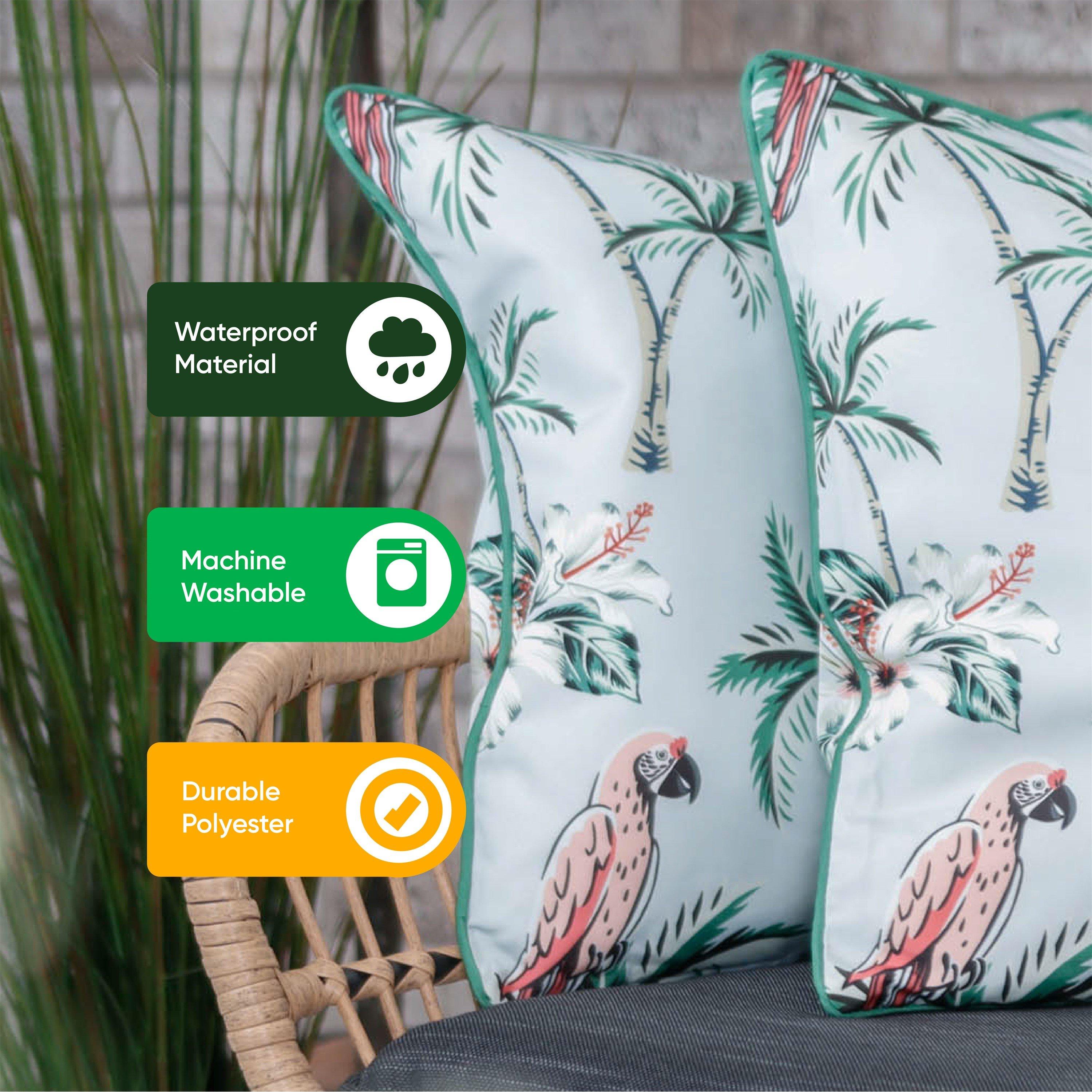 Multi - Streetwize - Outdoor Pink Parrot  Scatter Cushions - 5