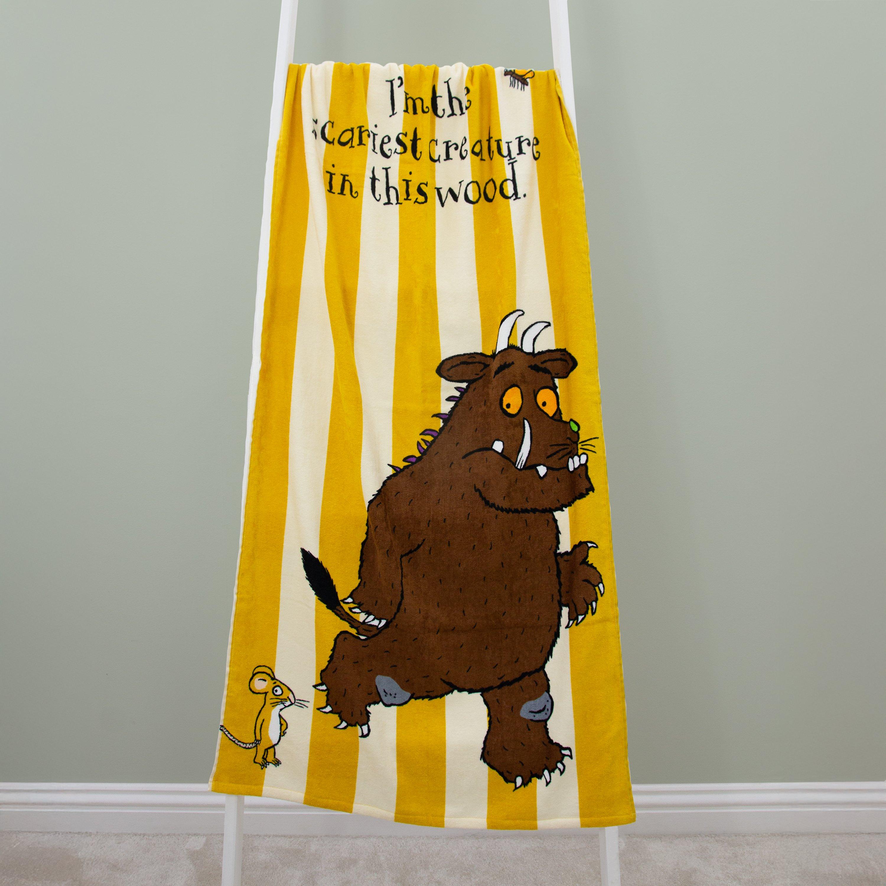 Yellow - Gruffalo - The Gruffalo Woodland Beach Towel - 2