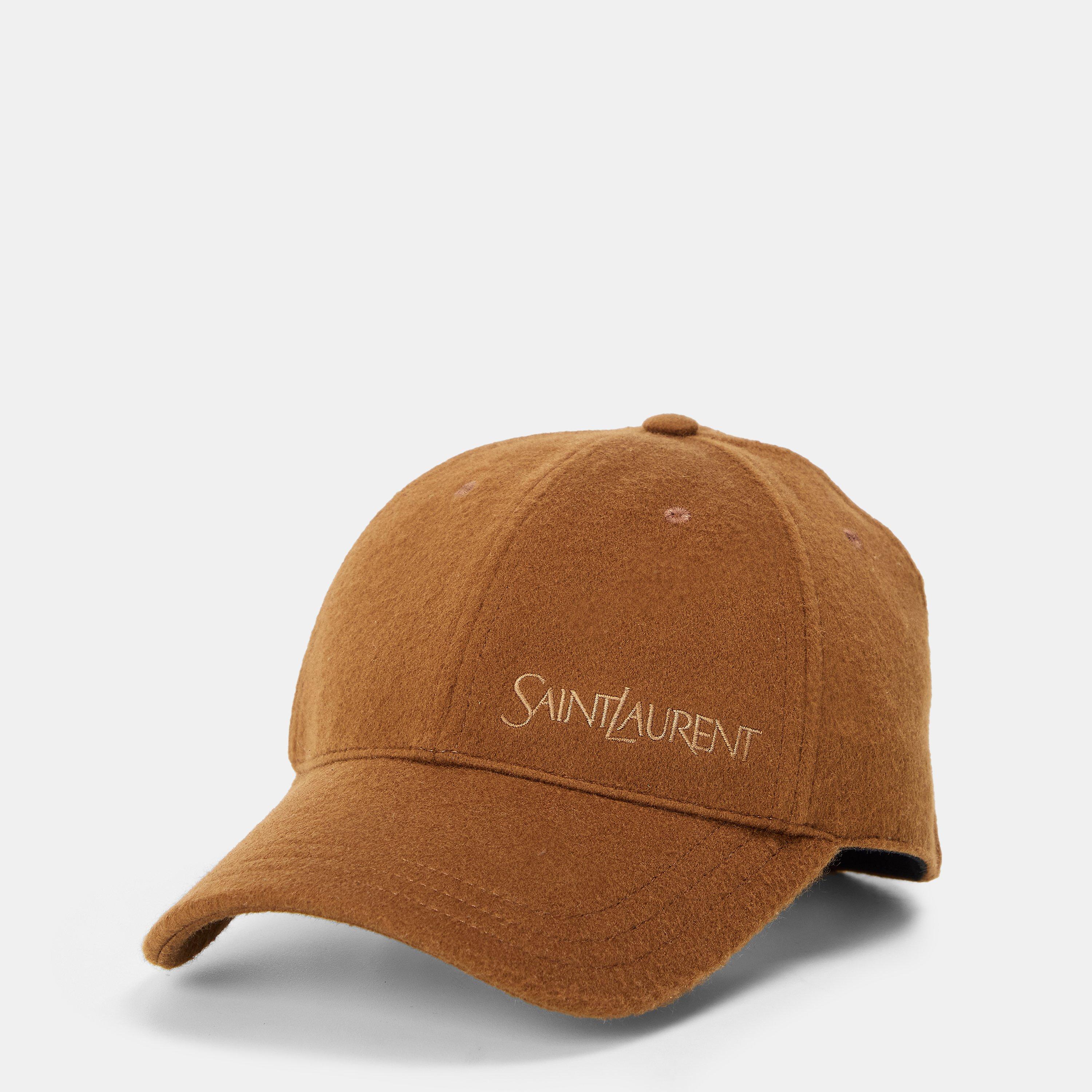Saint Laurent Saint Laurent Cap in Cashmere - Beige - Size 59
