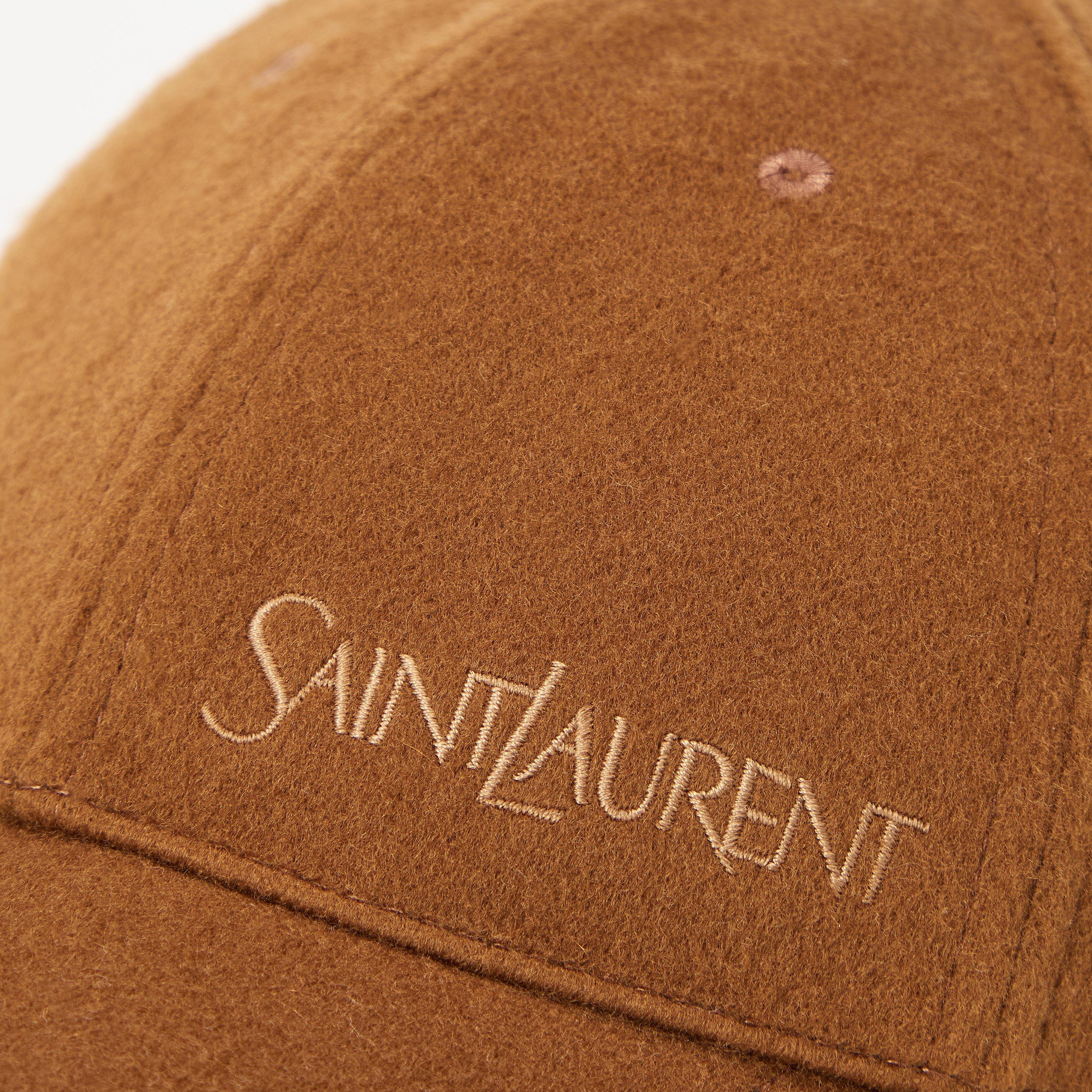 Beige - Saint Laurent - Women's Baseball Caps - 4