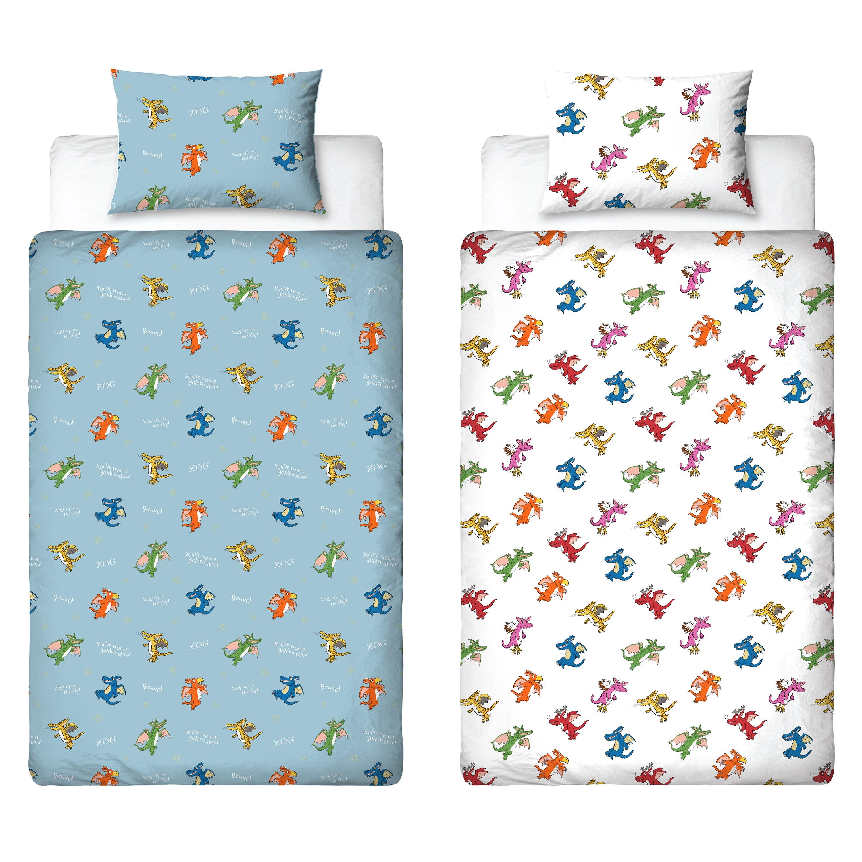 Multicolour - Julia Donaldson - Zog Stars Single Rotary Duvet - 3