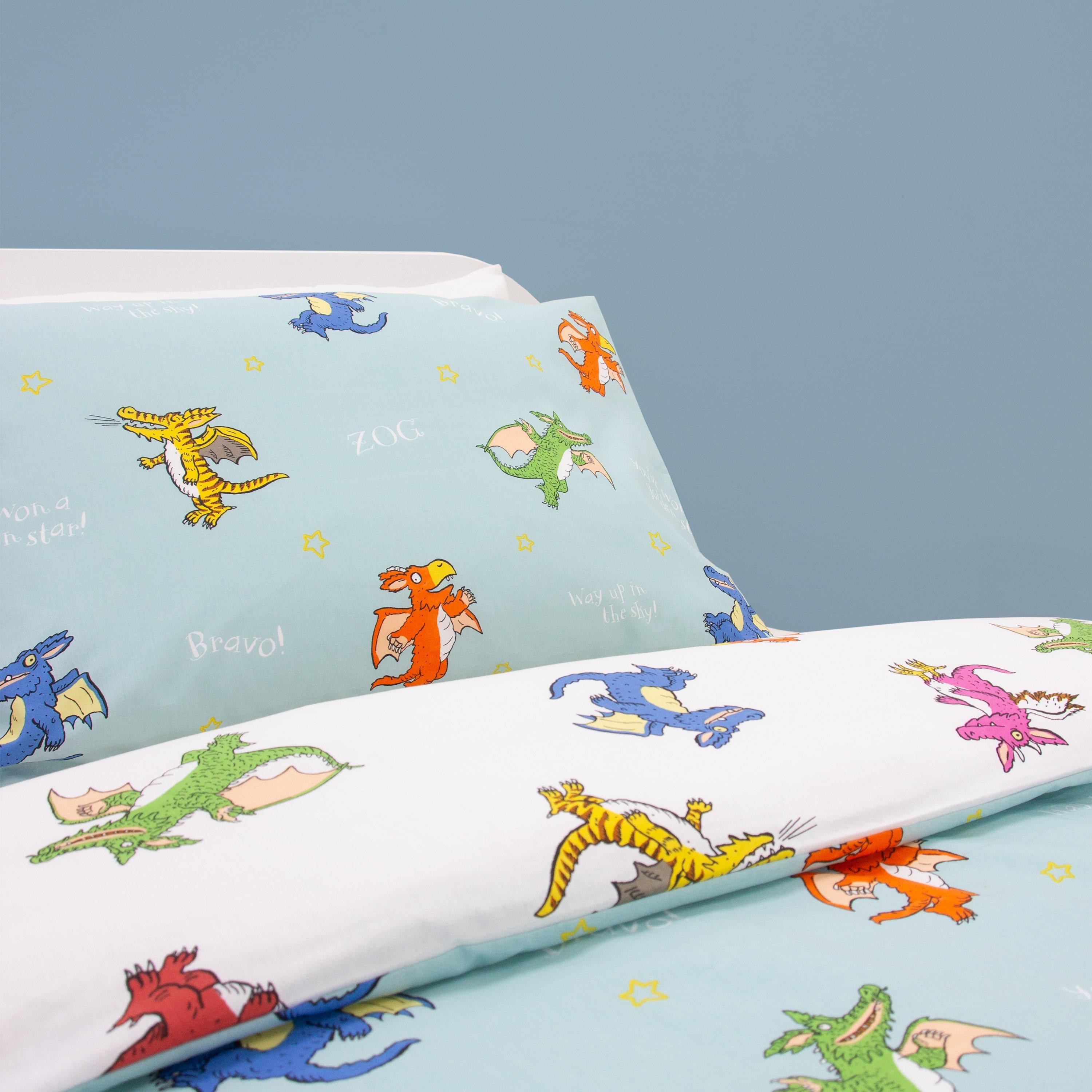 Multicolour - Julia Donaldson - Zog Stars Single Rotary Duvet - 7