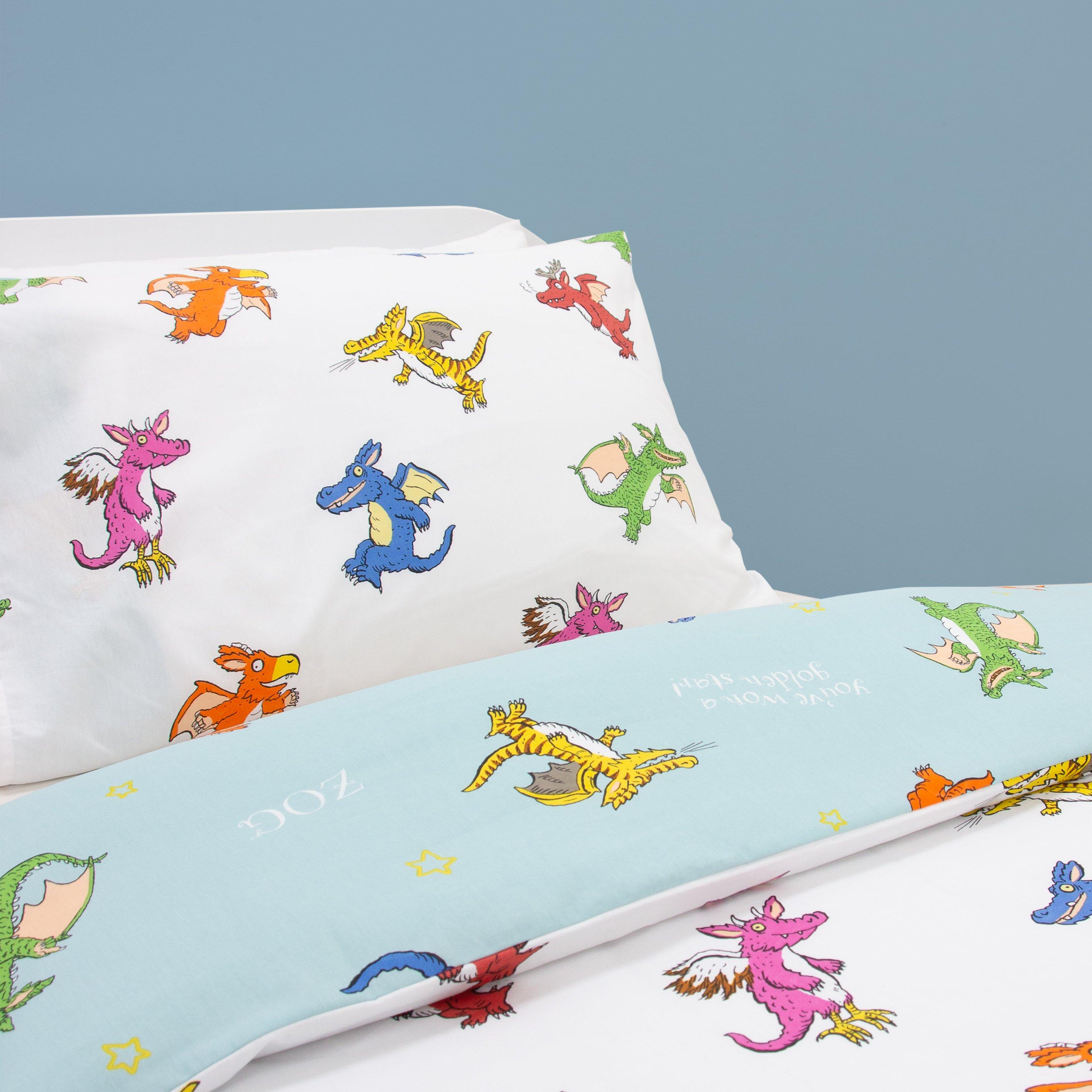 Multicolour - Julia Donaldson - Zog Stars Single Rotary Duvet - 8