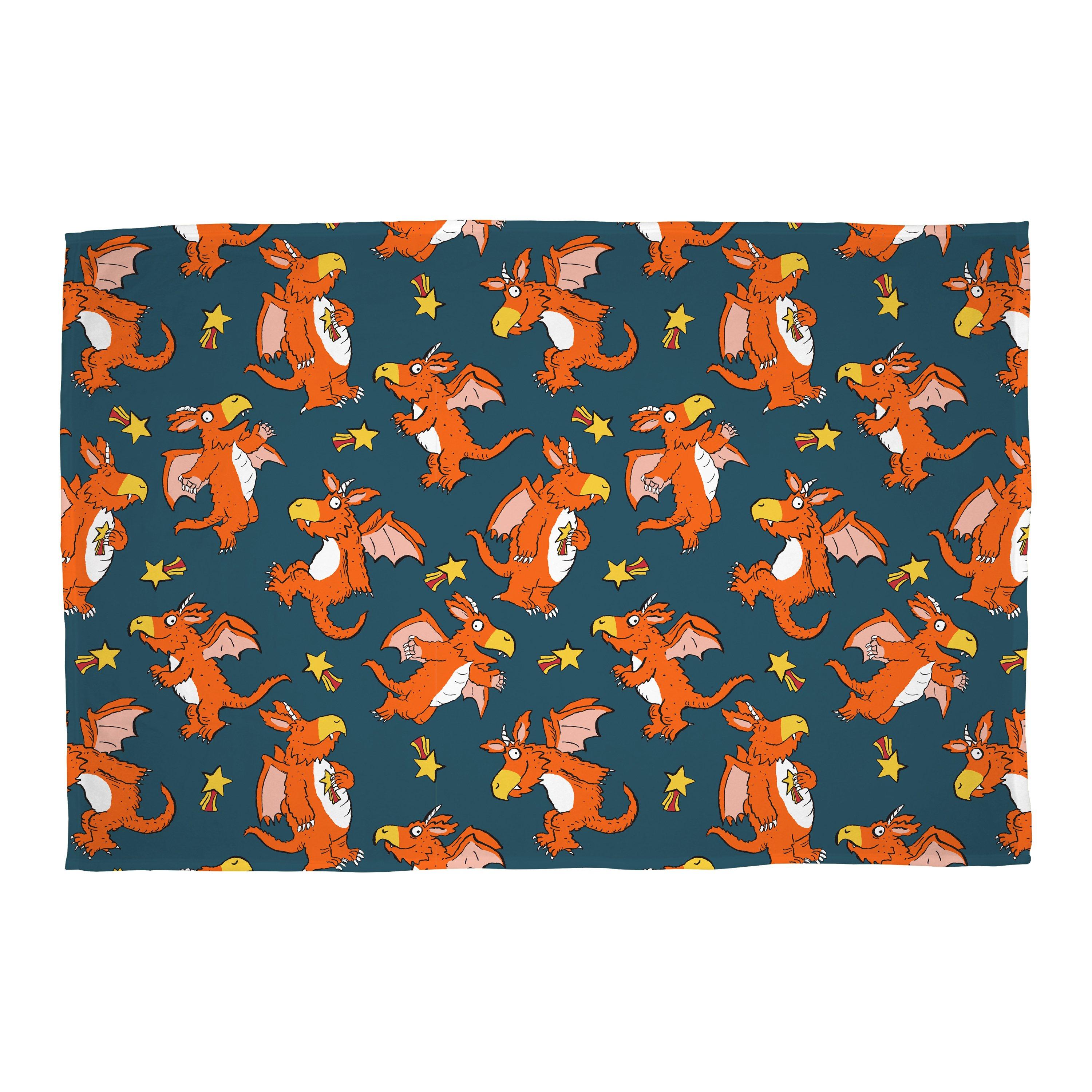 Blue - Julia Donaldson - Zog Stars Fleece Blanket - 1