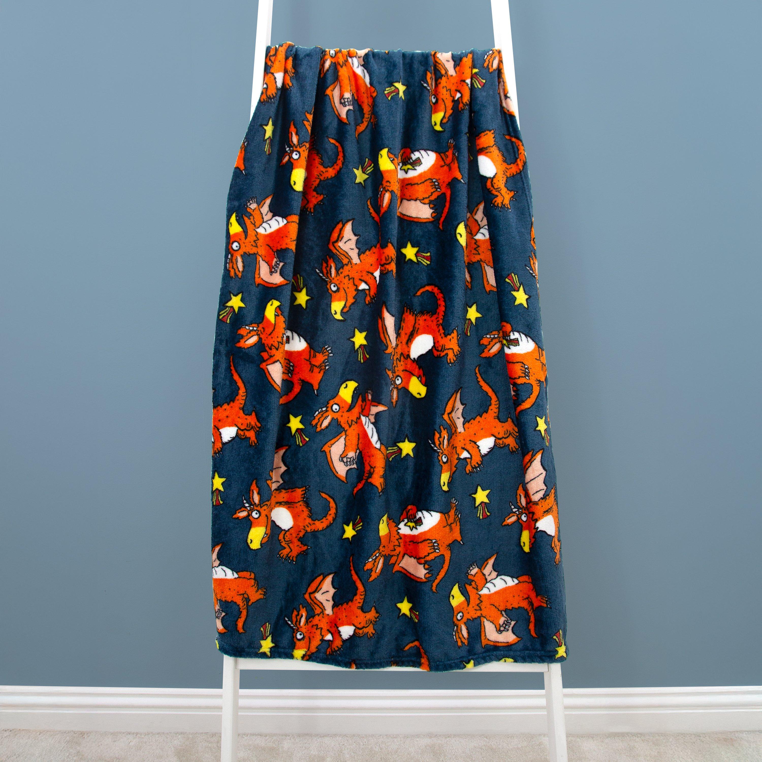 Blue - Julia Donaldson - Zog Stars Fleece Blanket - 2