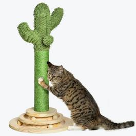 PawHut PawHut Cat Tree Cactus Sisal Scratching Post