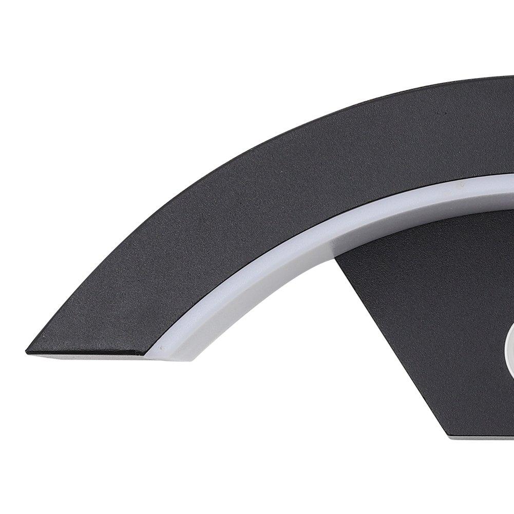 Black - Breeins - LED Curved Induction Wall Light for Outdoor - 14