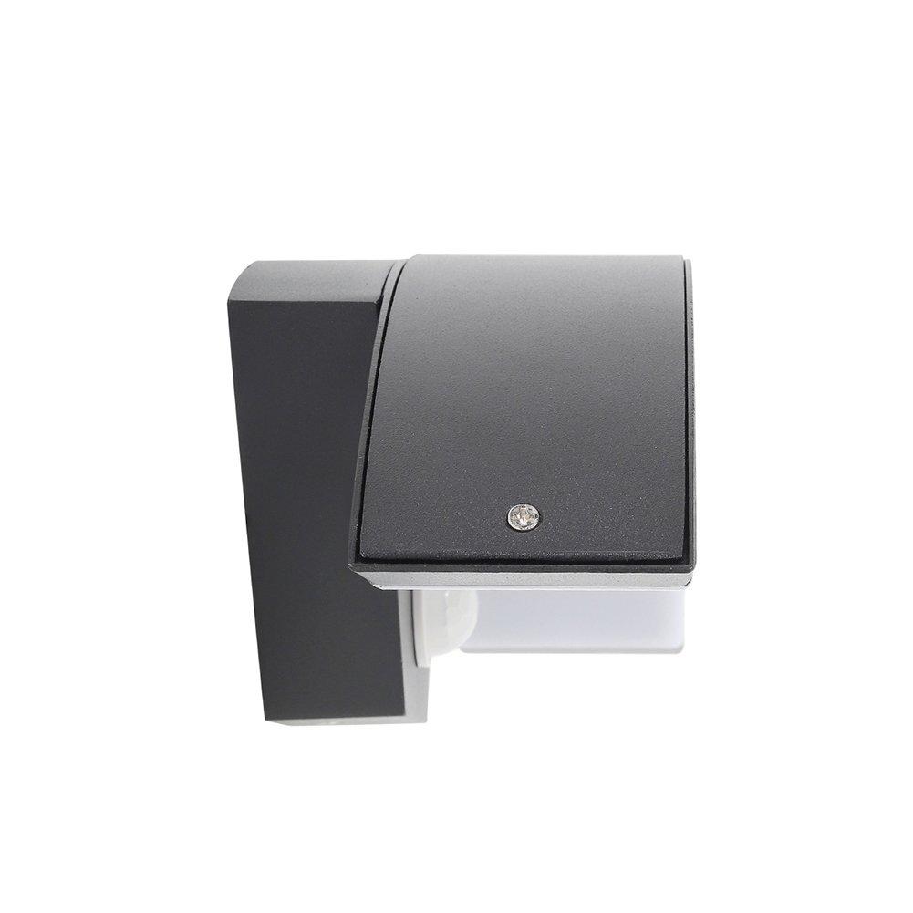 Black - Breeins - LED Curved Induction Wall Light for Outdoor - 10