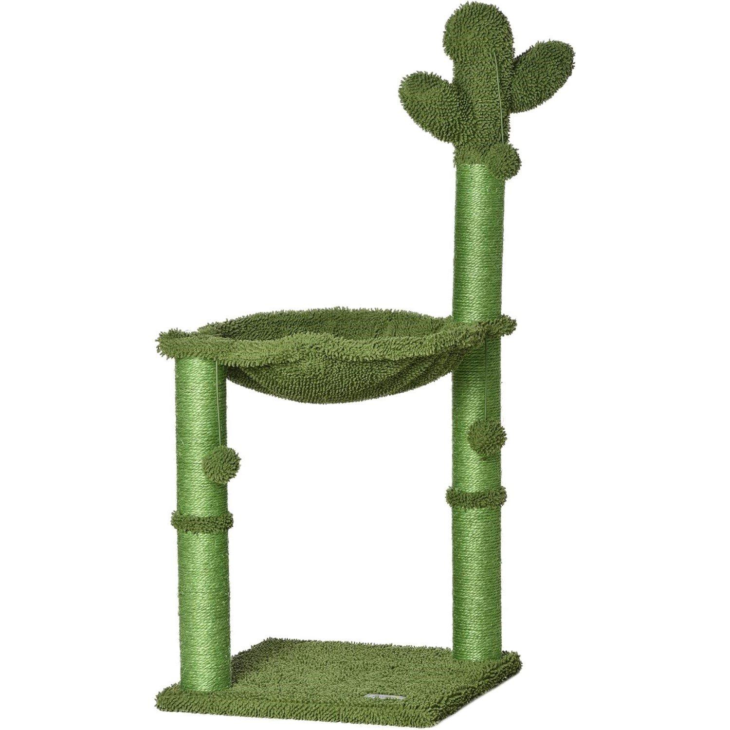 PawHut PawHut - Cactus Scratching Post Cat Tower